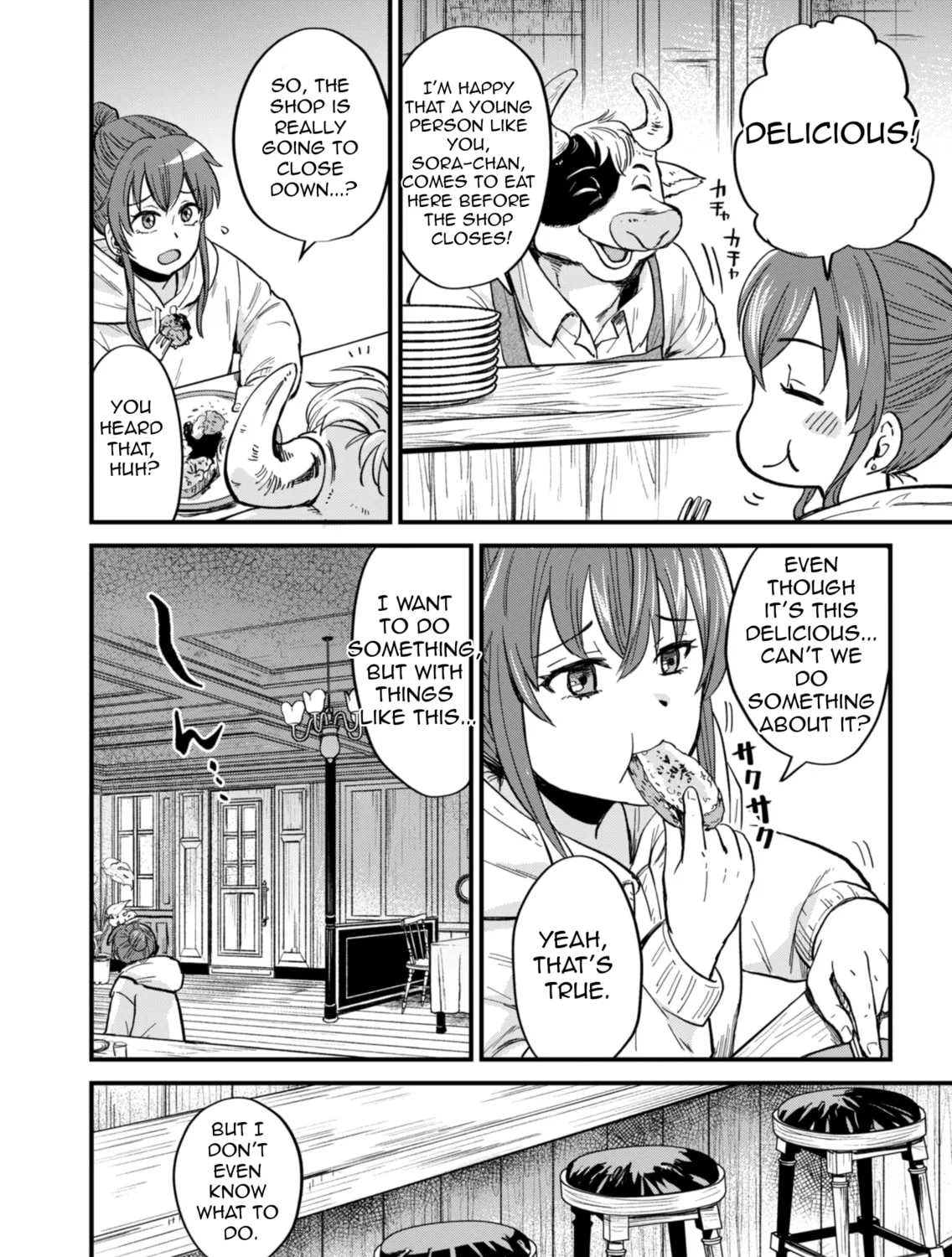 Tenkuu no Isekai Bistro-Ten - Kanban Musume Sorano ga Oishii Shiawase Todokemasu Chapter 1 page 102 - 