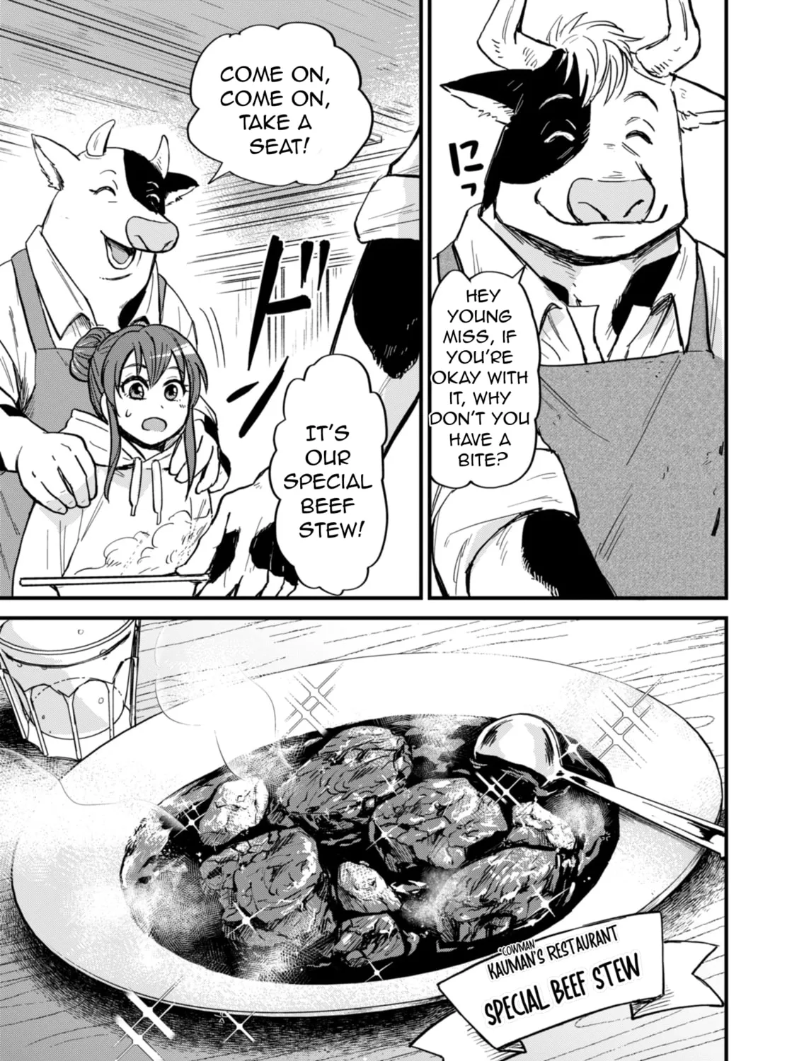 Tenkuu no Isekai Bistro-Ten - Kanban Musume Sorano ga Oishii Shiawase Todokemasu Chapter 1 page 36 - 