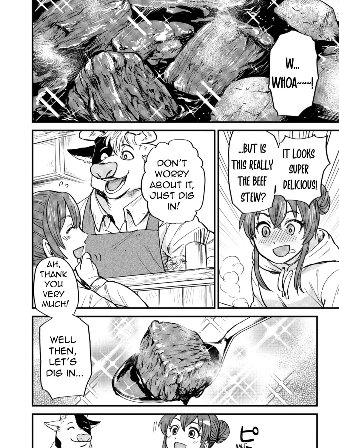 Tenkuu no Isekai Bistro-Ten - Kanban Musume Sorano ga Oishii Shiawase Todokemasu Chapter 1 page 38 - 