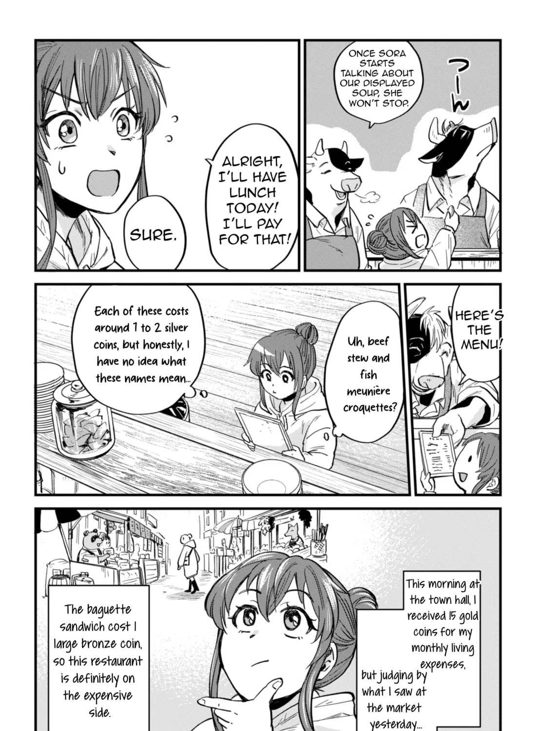 Tenkuu no Isekai Bistro-Ten - Kanban Musume Sorano ga Oishii Shiawase Todokemasu Chapter 1 page 92 - 