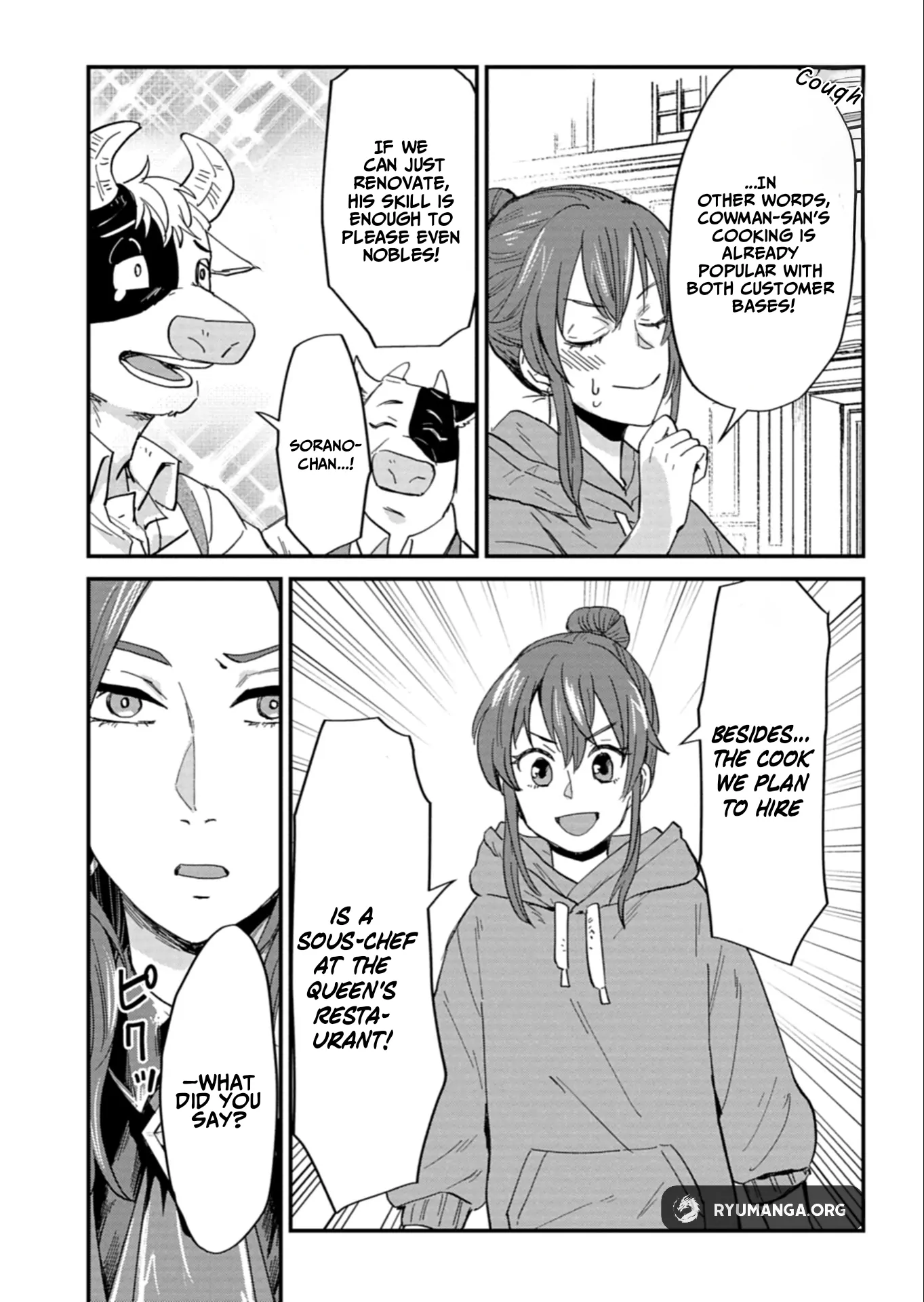 Tenkuu no Isekai Bistro-Ten - Kanban Musume Sorano ga Oishii Shiawase Todokemasu Chapter 10 page 19 - 