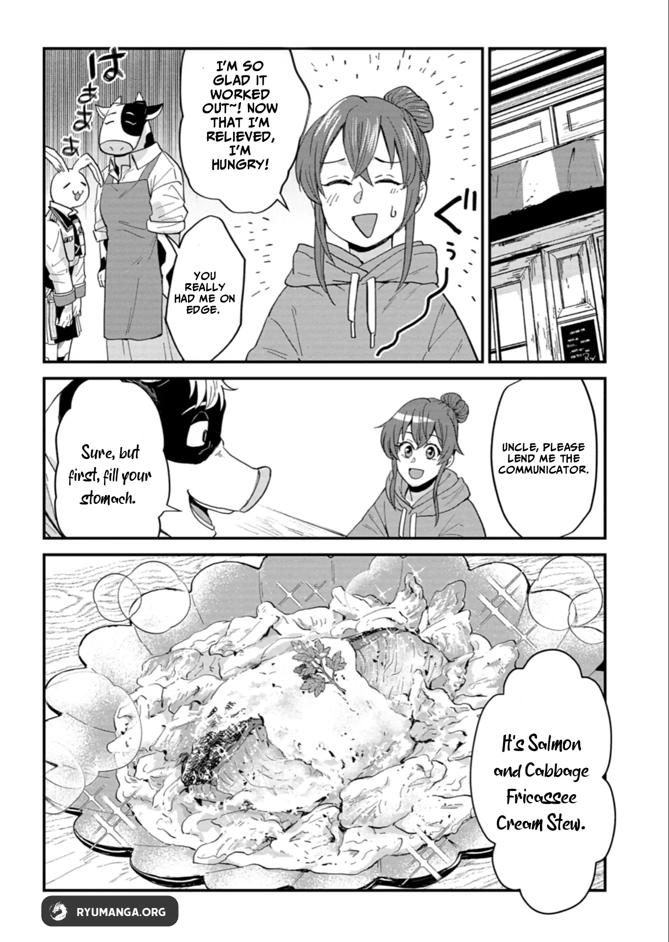 Tenkuu no Isekai Bistro-Ten - Kanban Musume Sorano ga Oishii Shiawase Todokemasu Chapter 10 page 28 - 