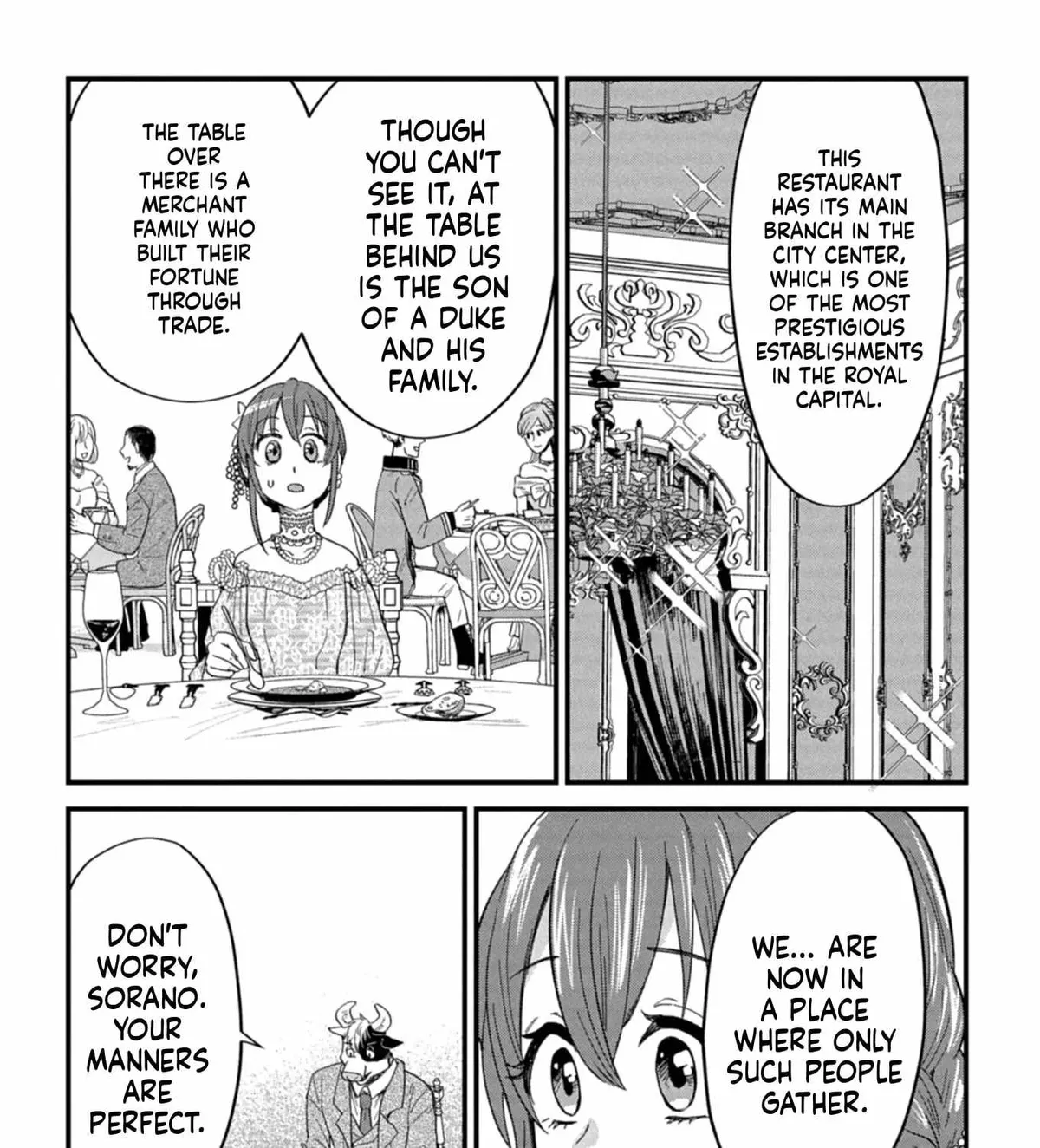 Tenkuu no Isekai Bistro-Ten - Kanban Musume Sorano ga Oishii Shiawase Todokemasu Chapter 12 page 26 - 