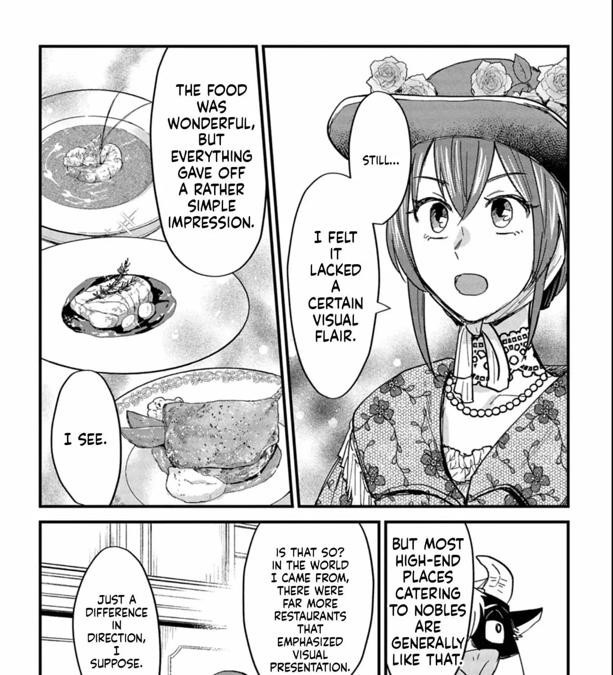 Tenkuu no Isekai Bistro-Ten - Kanban Musume Sorano ga Oishii Shiawase Todokemasu Chapter 12 page 46 - 