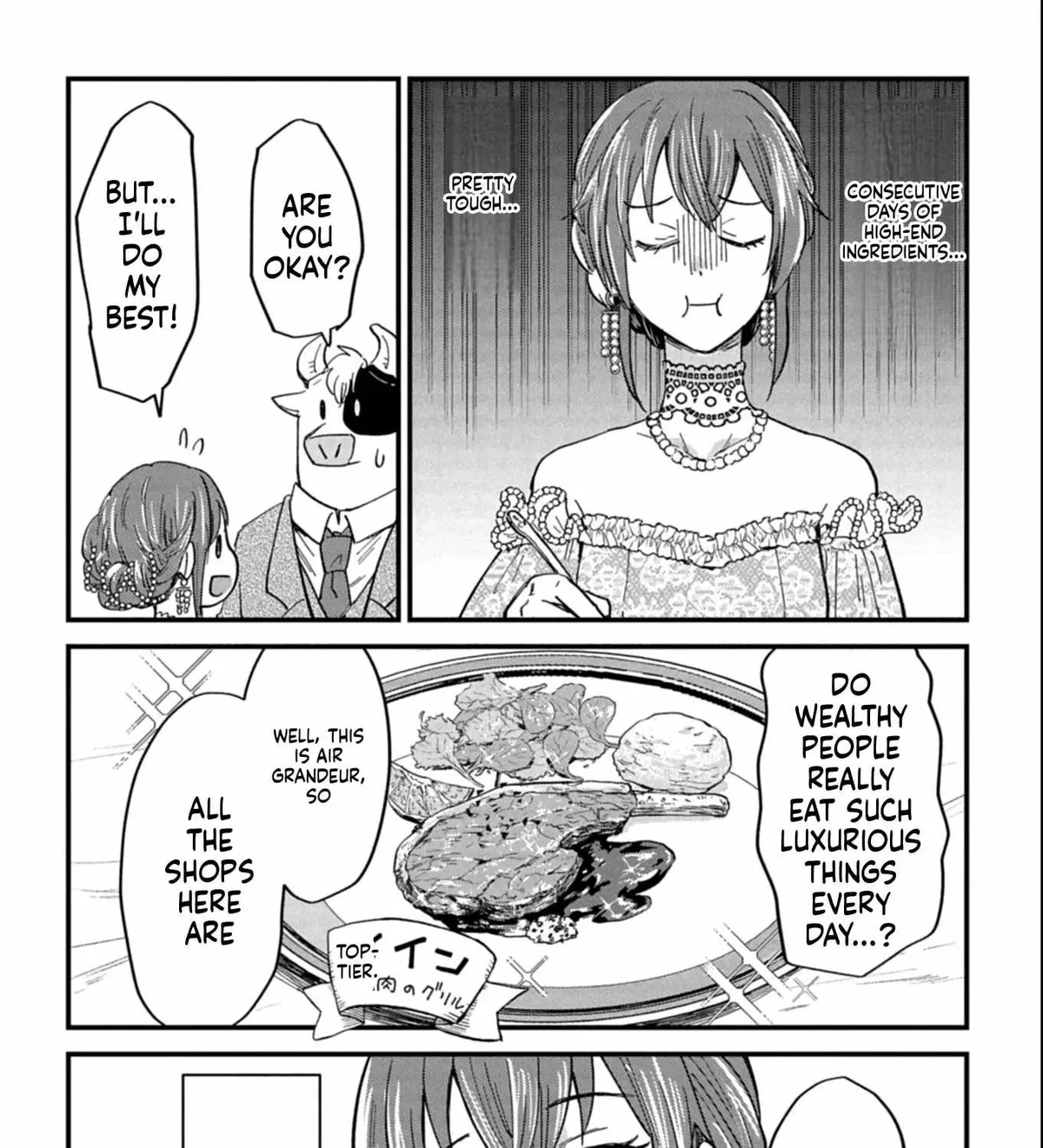 Tenkuu no Isekai Bistro-Ten - Kanban Musume Sorano ga Oishii Shiawase Todokemasu Chapter 12 page 50 - 