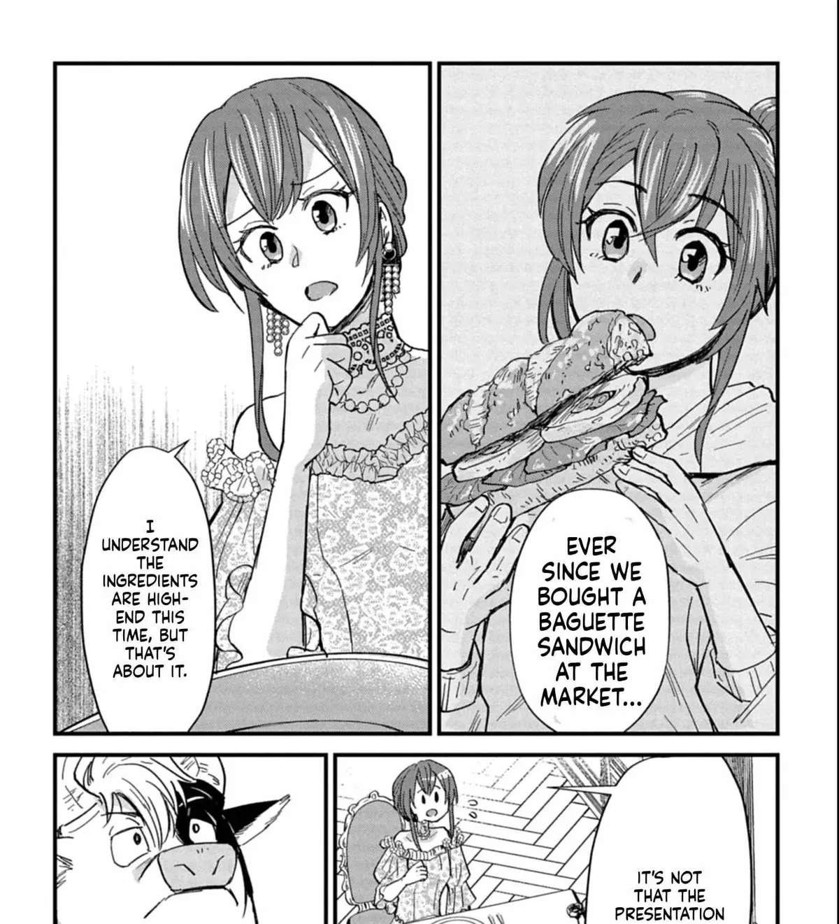 Tenkuu no Isekai Bistro-Ten - Kanban Musume Sorano ga Oishii Shiawase Todokemasu Chapter 12 page 54 - 