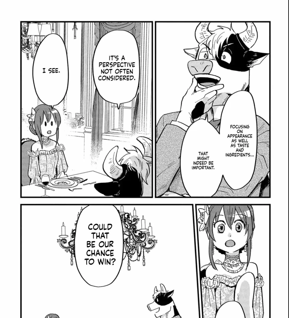 Tenkuu no Isekai Bistro-Ten - Kanban Musume Sorano ga Oishii Shiawase Todokemasu Chapter 12 page 56 - 