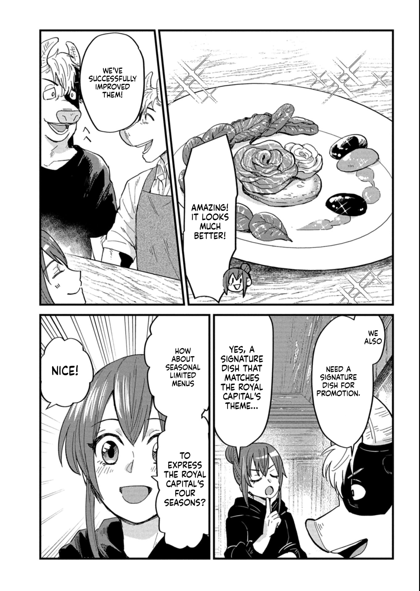 Tenkuu no Isekai Bistro-Ten - Kanban Musume Sorano ga Oishii Shiawase Todokemasu Chapter 13 page 9 - 