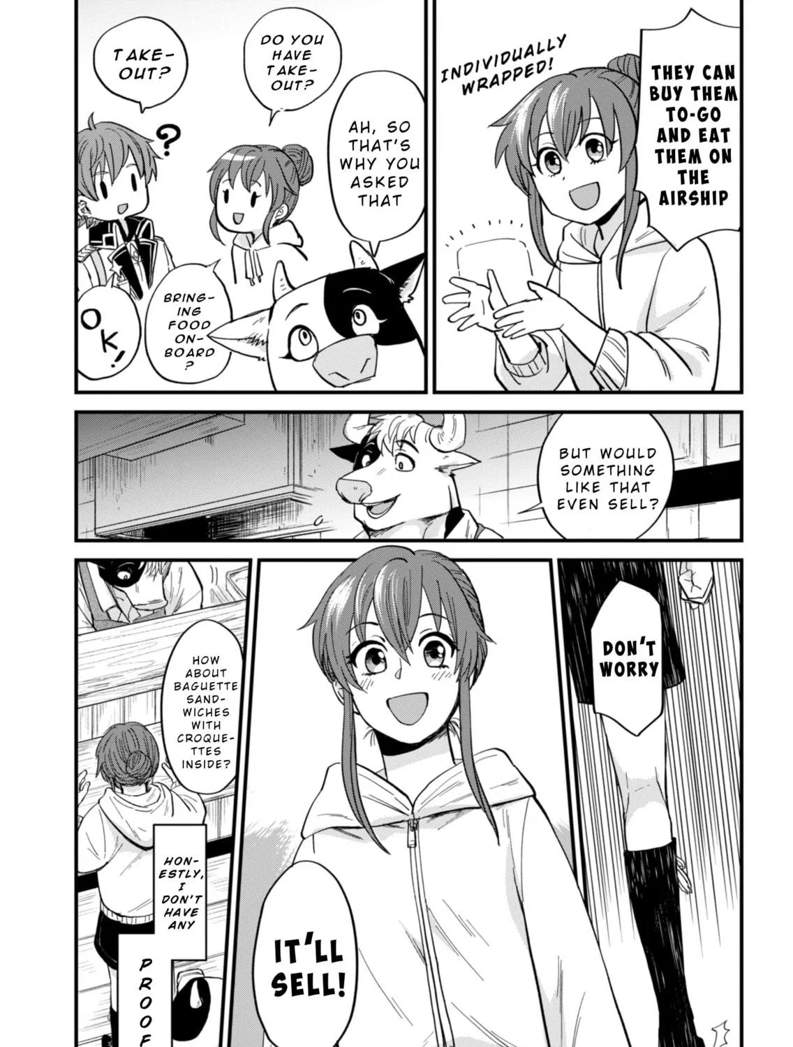 Tenkuu no Isekai Bistro-Ten - Kanban Musume Sorano ga Oishii Shiawase Todokemasu Chapter 2 page 47 - 