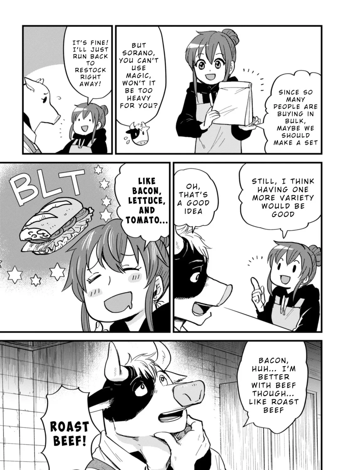 Tenkuu no Isekai Bistro-Ten - Kanban Musume Sorano ga Oishii Shiawase Todokemasu Chapter 3 page 21 - 