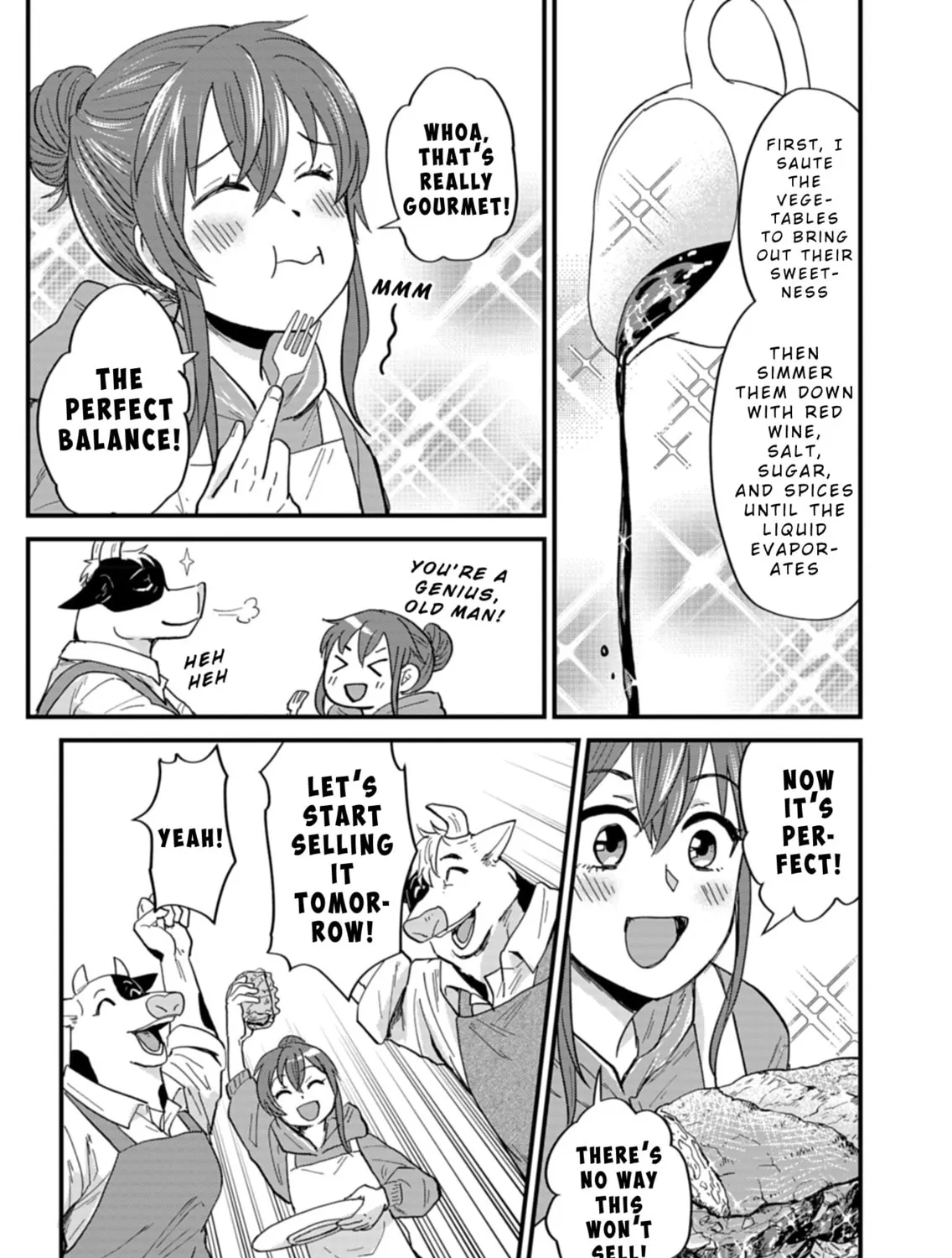 Tenkuu no Isekai Bistro-Ten - Kanban Musume Sorano ga Oishii Shiawase Todokemasu Chapter 4 page 37 - 