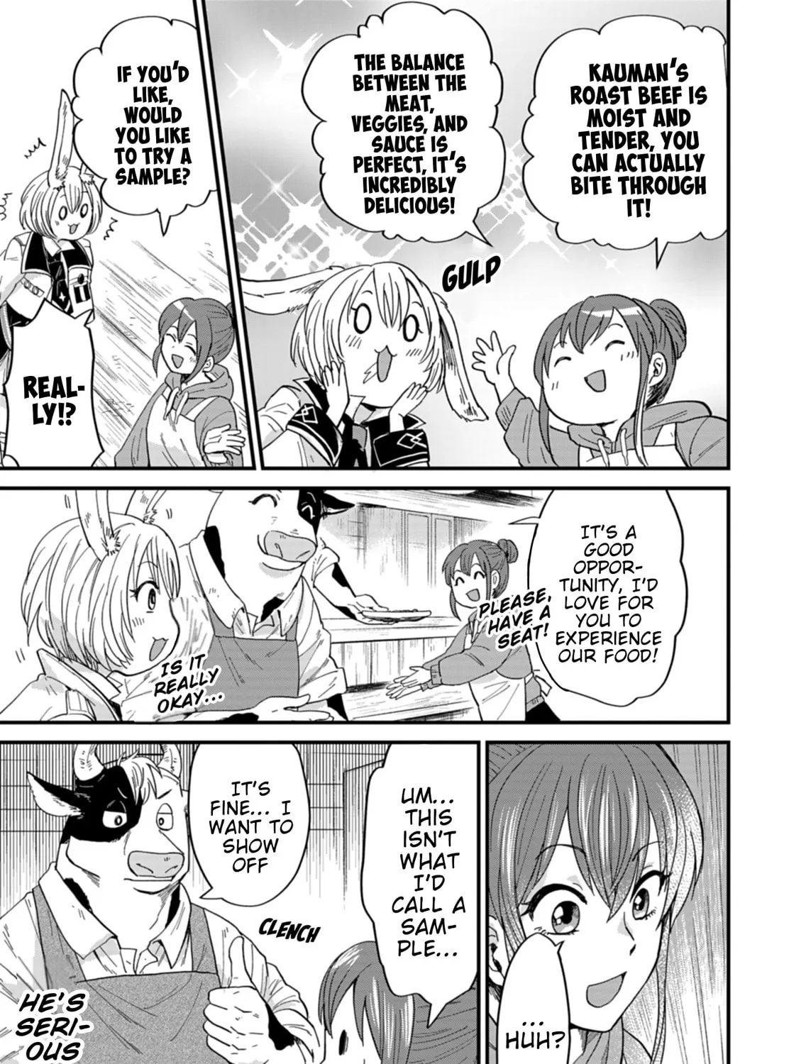 Tenkuu no Isekai Bistro-Ten - Kanban Musume Sorano ga Oishii Shiawase Todokemasu Chapter 5 page 17 - 