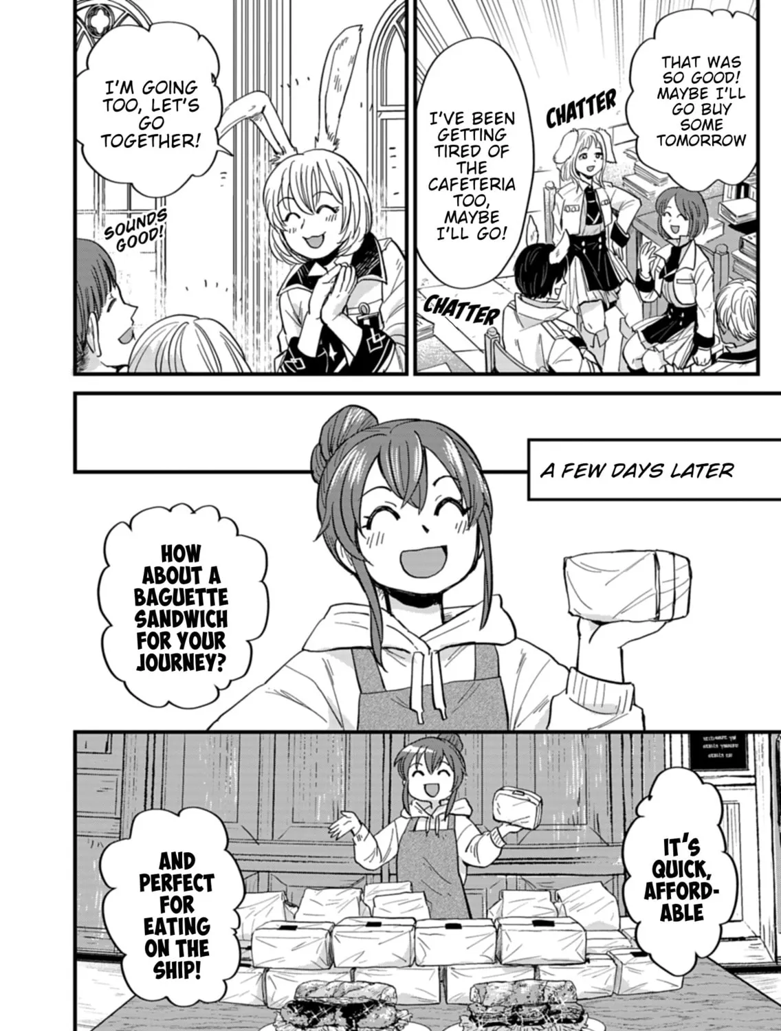 Tenkuu no Isekai Bistro-Ten - Kanban Musume Sorano ga Oishii Shiawase Todokemasu Chapter 5 page 35 - 
