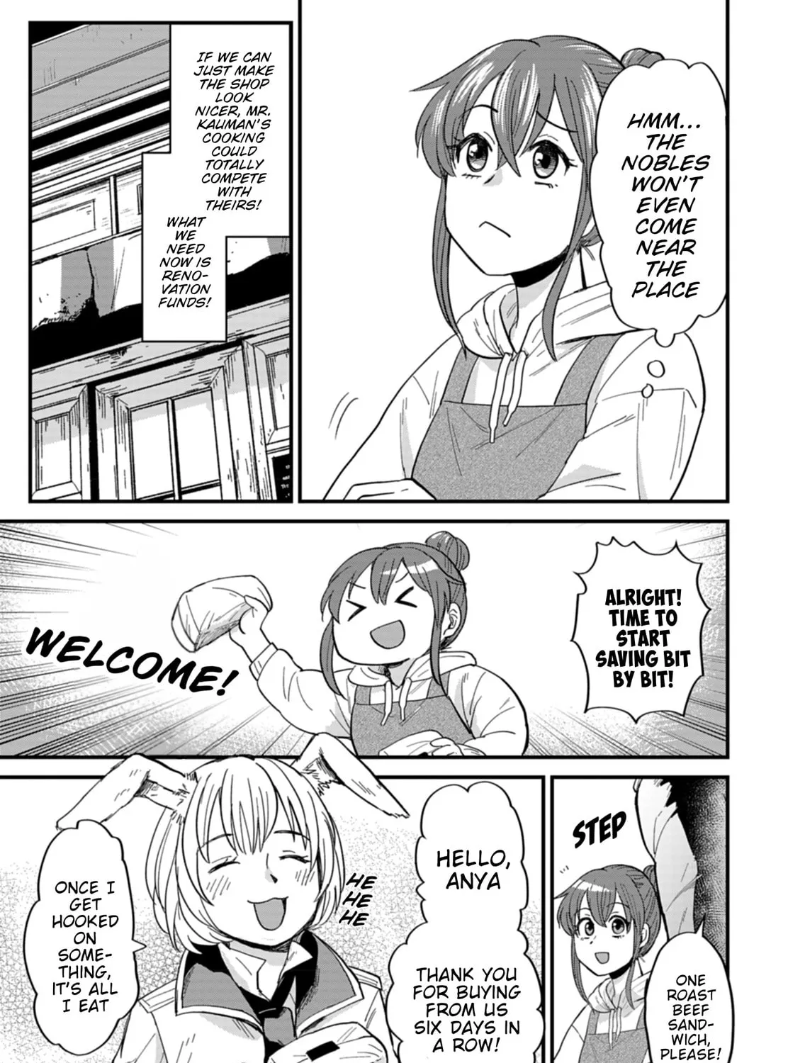 Tenkuu no Isekai Bistro-Ten - Kanban Musume Sorano ga Oishii Shiawase Todokemasu Chapter 5 page 41 - 
