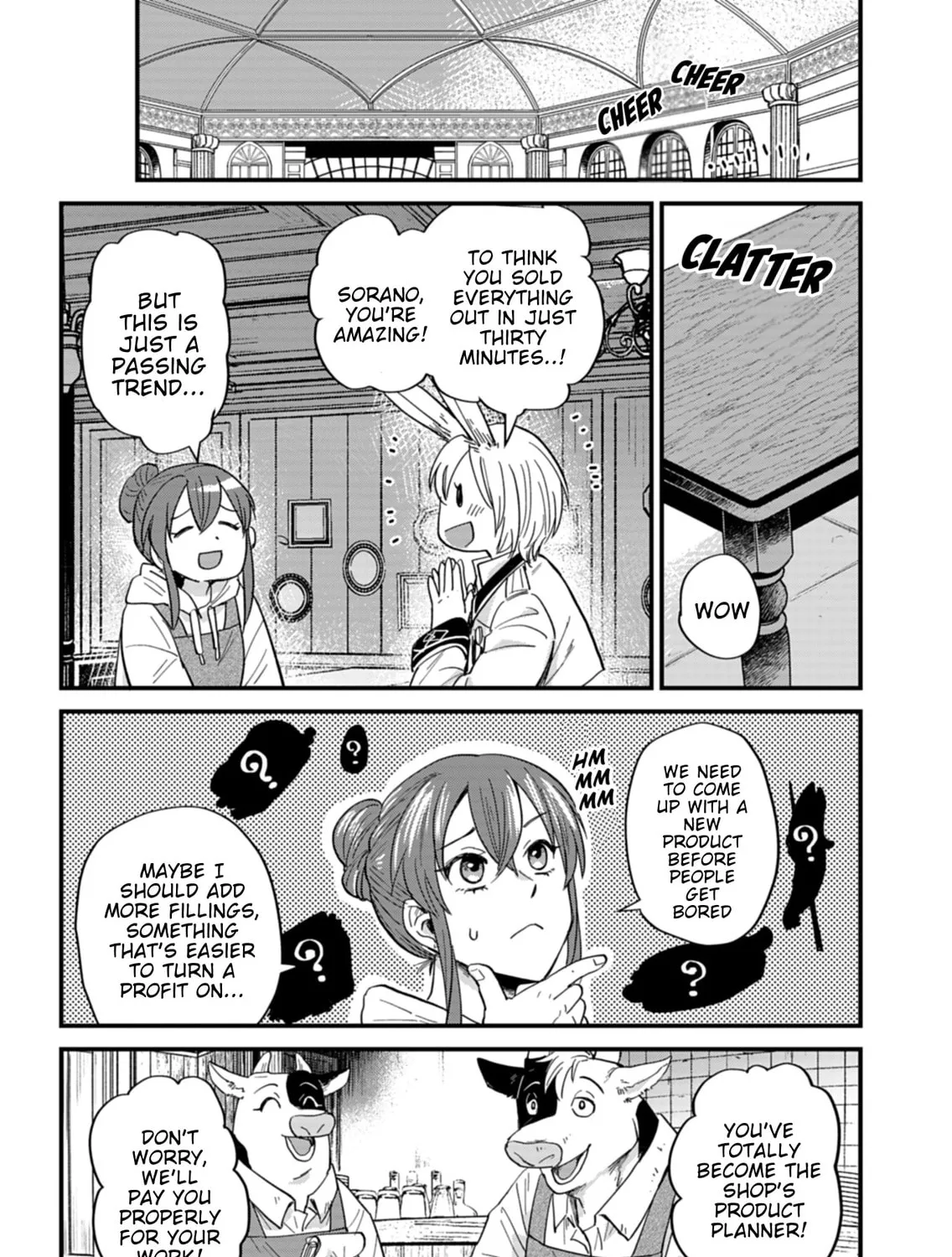 Tenkuu no Isekai Bistro-Ten - Kanban Musume Sorano ga Oishii Shiawase Todokemasu Chapter 5 page 53 - 