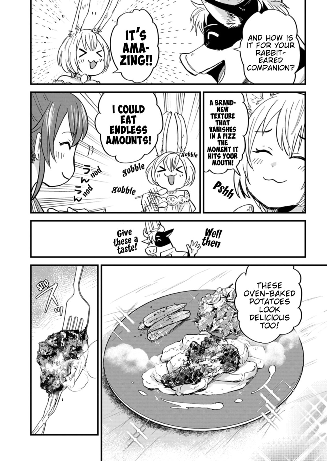 Tenkuu no Isekai Bistro-Ten - Kanban Musume Sorano ga Oishii Shiawase Todokemasu Chapter 6 page 12 - 