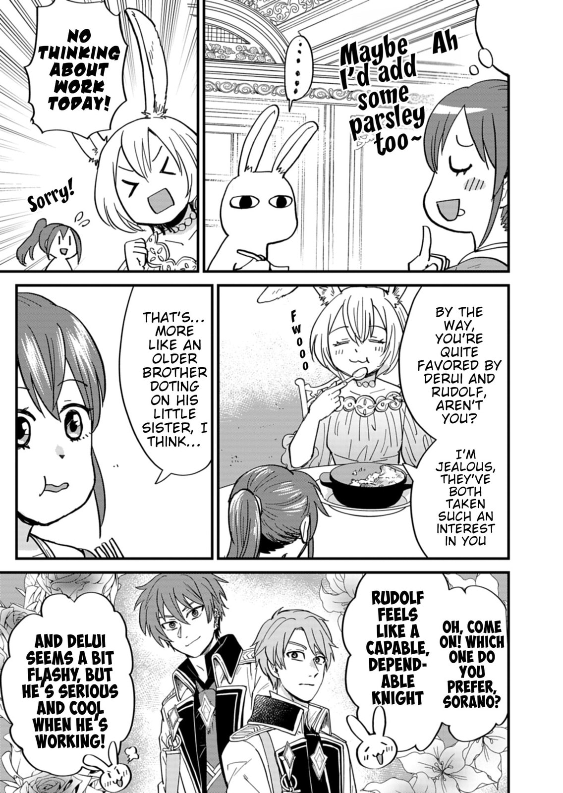 Tenkuu no Isekai Bistro-Ten - Kanban Musume Sorano ga Oishii Shiawase Todokemasu Chapter 6 page 15 - 
