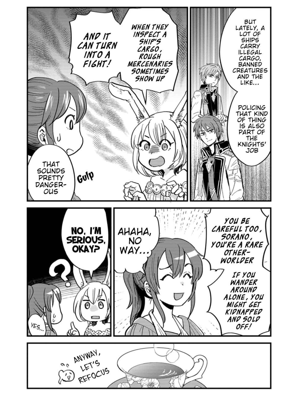 Tenkuu no Isekai Bistro-Ten - Kanban Musume Sorano ga Oishii Shiawase Todokemasu Chapter 6 page 18 - 