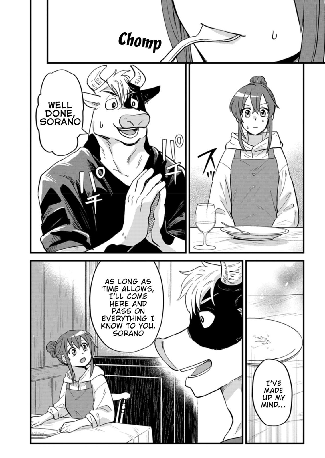 Tenkuu no Isekai Bistro-Ten - Kanban Musume Sorano ga Oishii Shiawase Todokemasu Chapter 7 page 22 - 