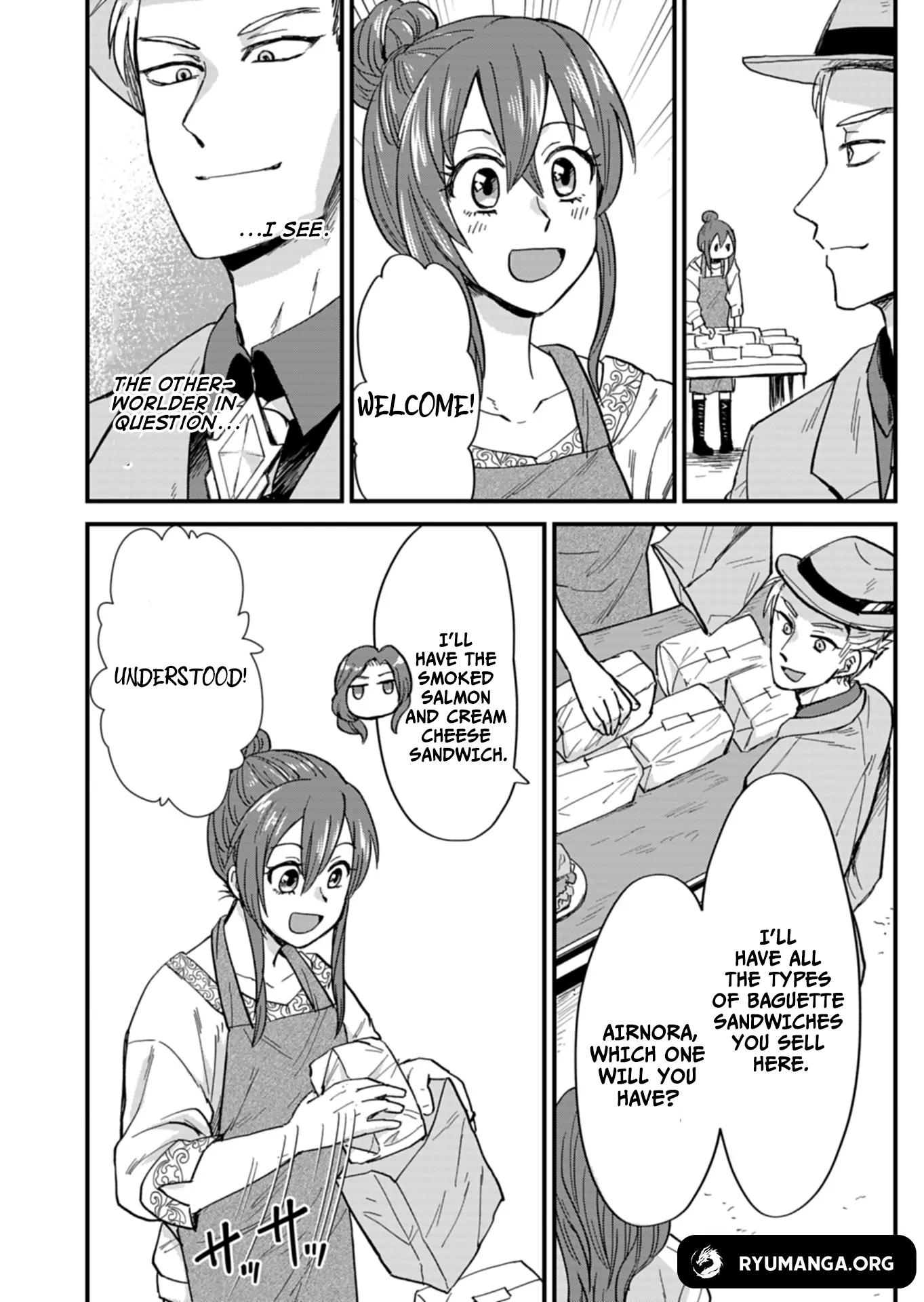 Tenkuu no Isekai Bistro-Ten - Kanban Musume Sorano ga Oishii Shiawase Todokemasu Chapter 8 page 11 - 