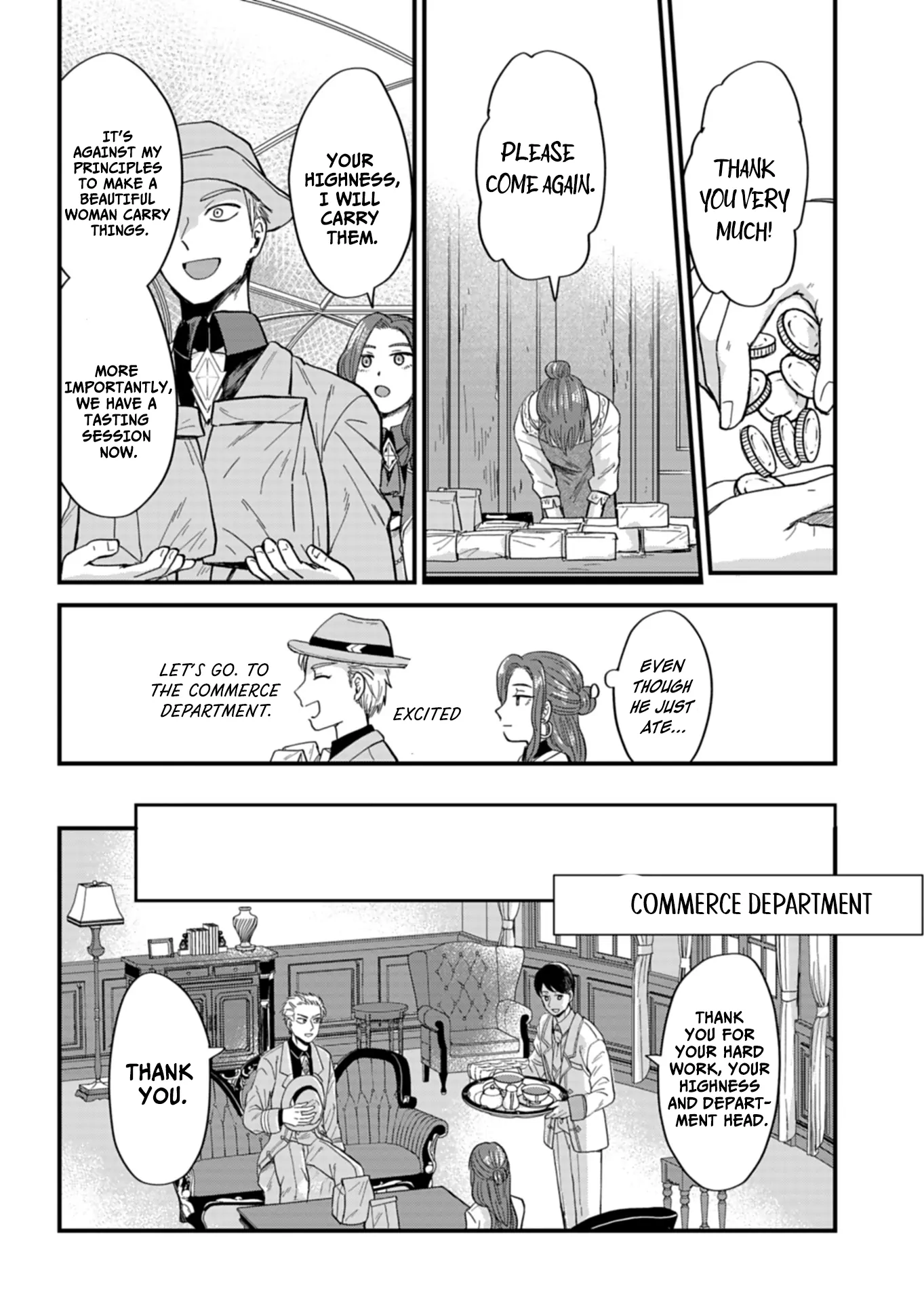 Tenkuu no Isekai Bistro-Ten - Kanban Musume Sorano ga Oishii Shiawase Todokemasu Chapter 8 page 12 - 