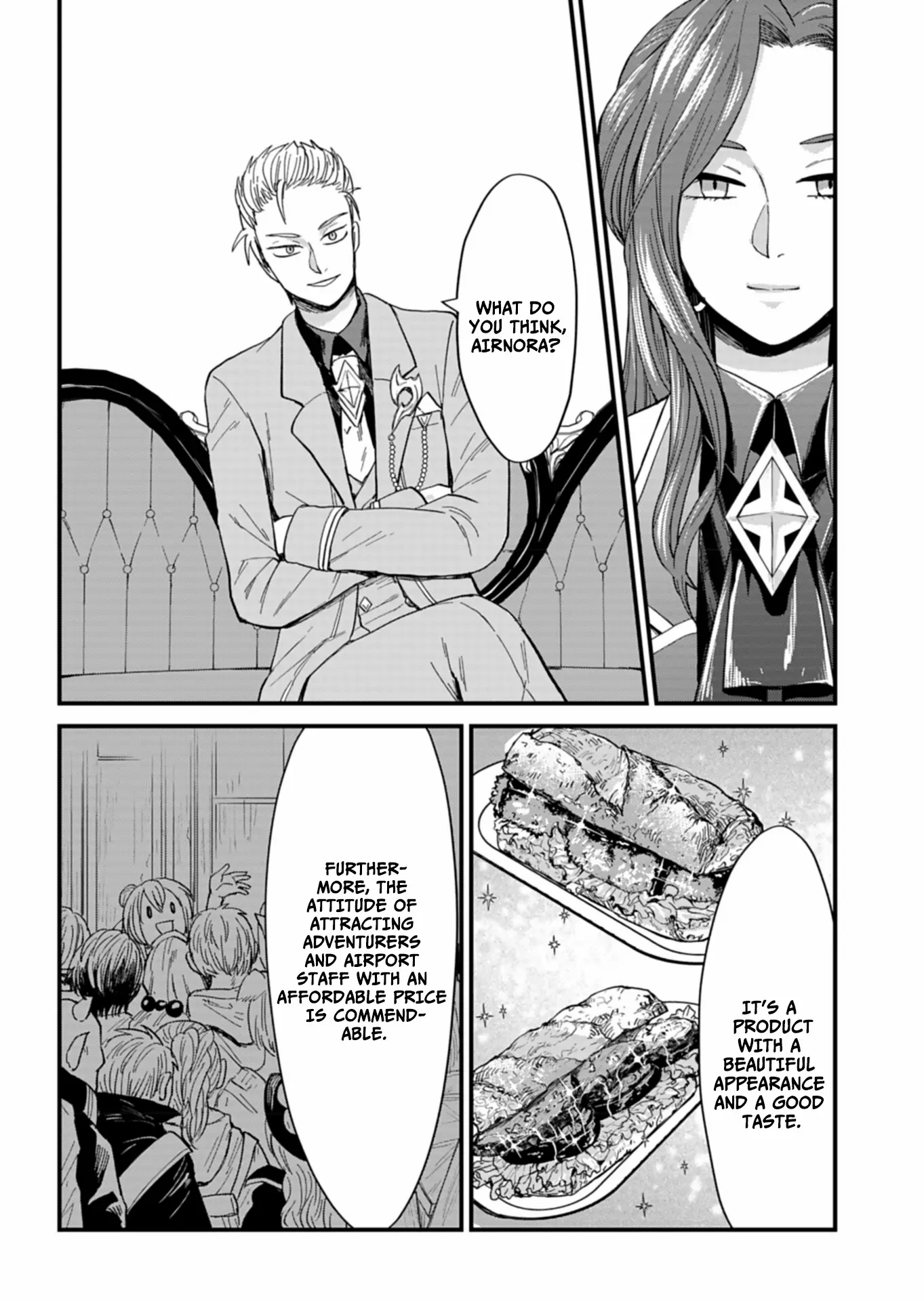Tenkuu no Isekai Bistro-Ten - Kanban Musume Sorano ga Oishii Shiawase Todokemasu Chapter 8 page 16 - 