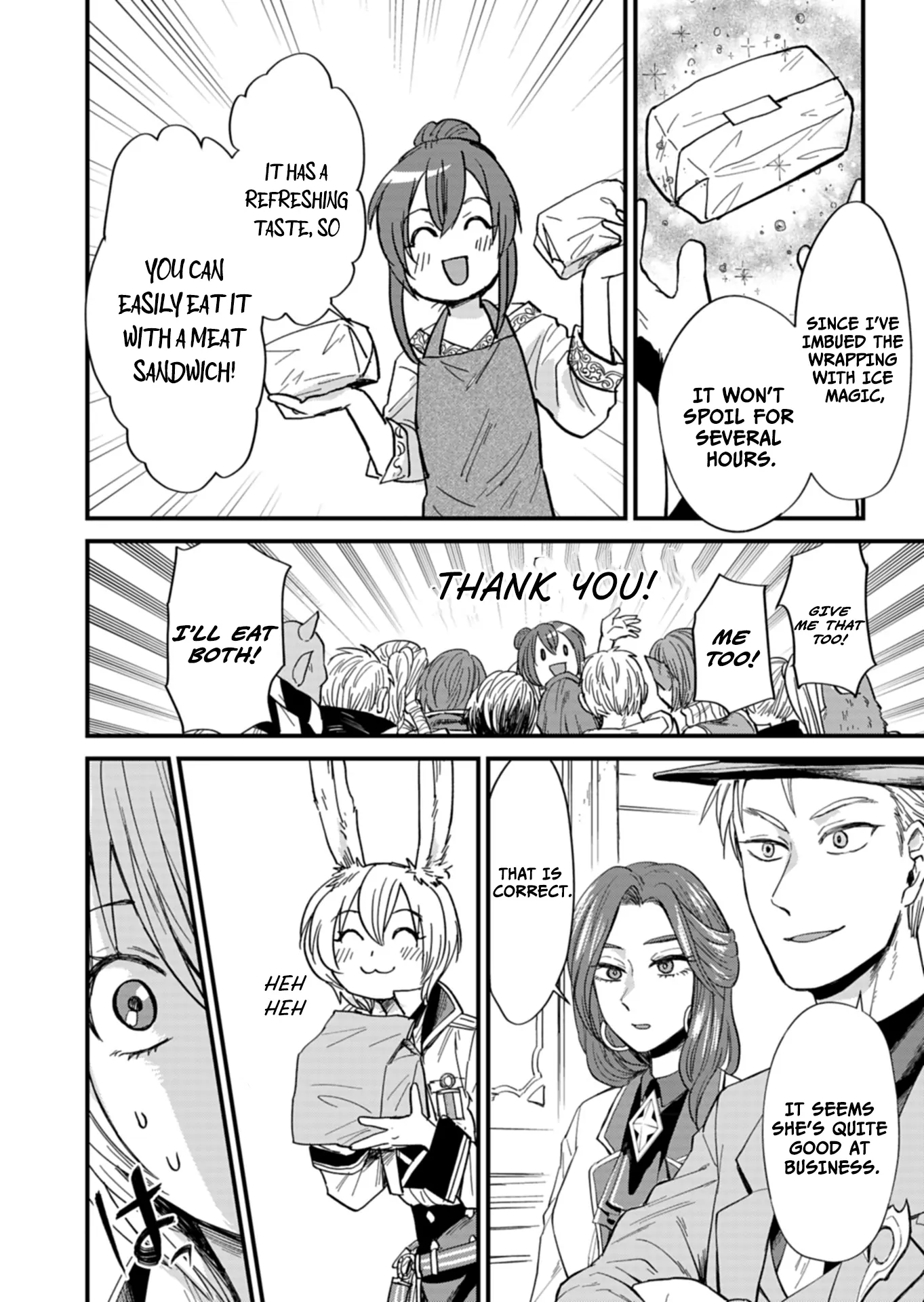 Tenkuu no Isekai Bistro-Ten - Kanban Musume Sorano ga Oishii Shiawase Todokemasu Chapter 8 page 9 - 