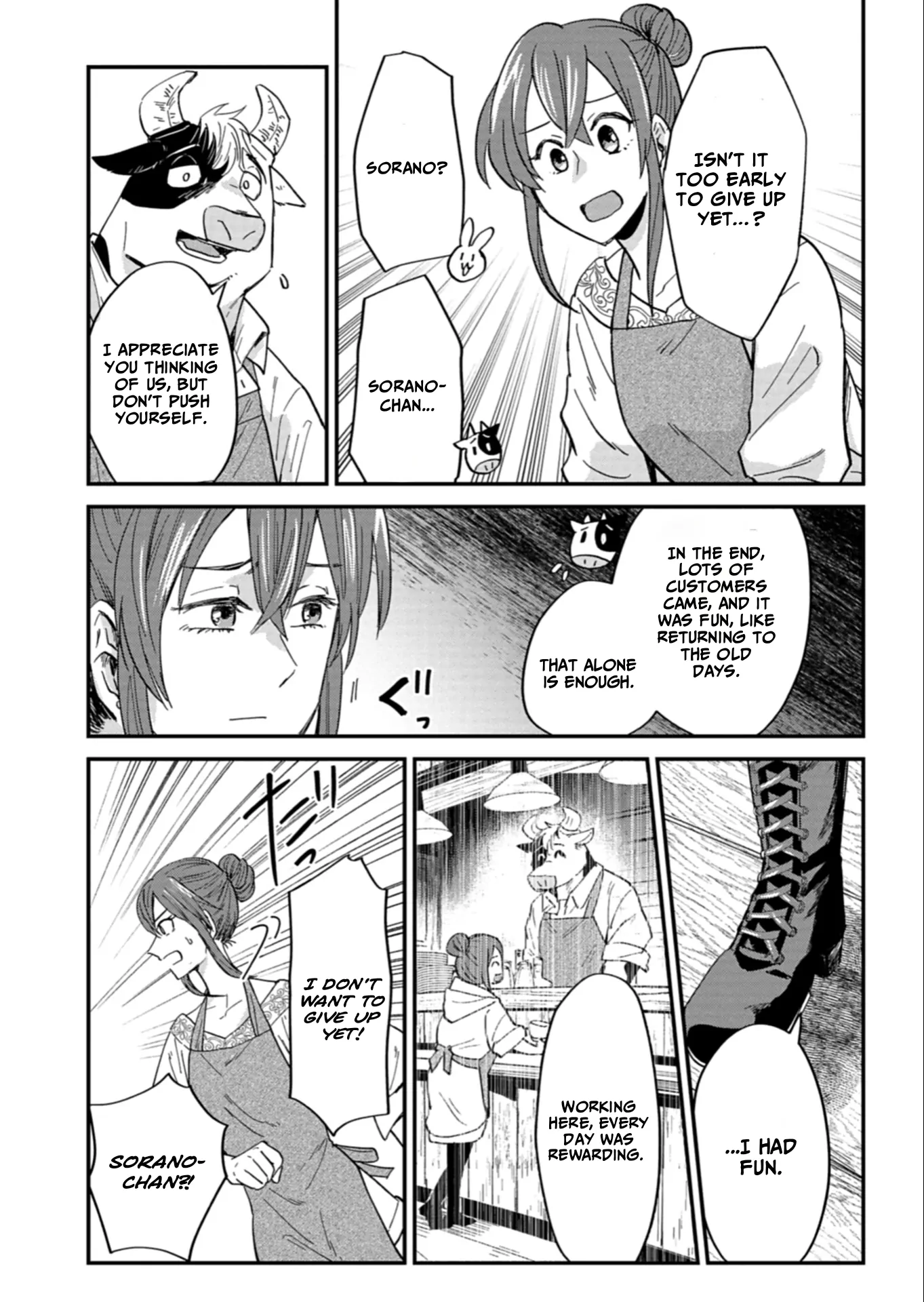 Tenkuu no Isekai Bistro-Ten - Kanban Musume Sorano ga Oishii Shiawase Todokemasu Chapter 9 page 13 - 