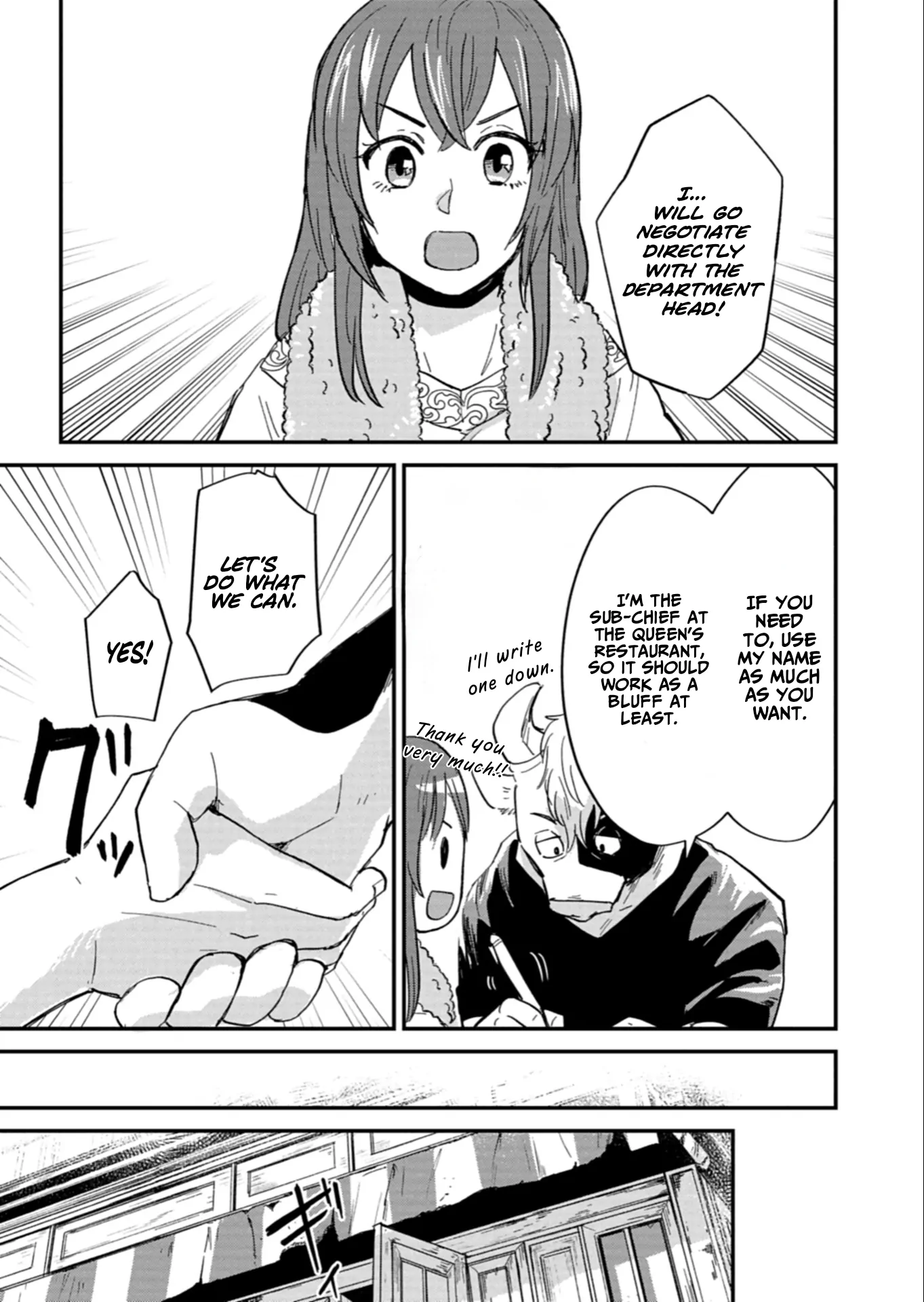 Tenkuu no Isekai Bistro-Ten - Kanban Musume Sorano ga Oishii Shiawase Todokemasu Chapter 9 page 20 - 