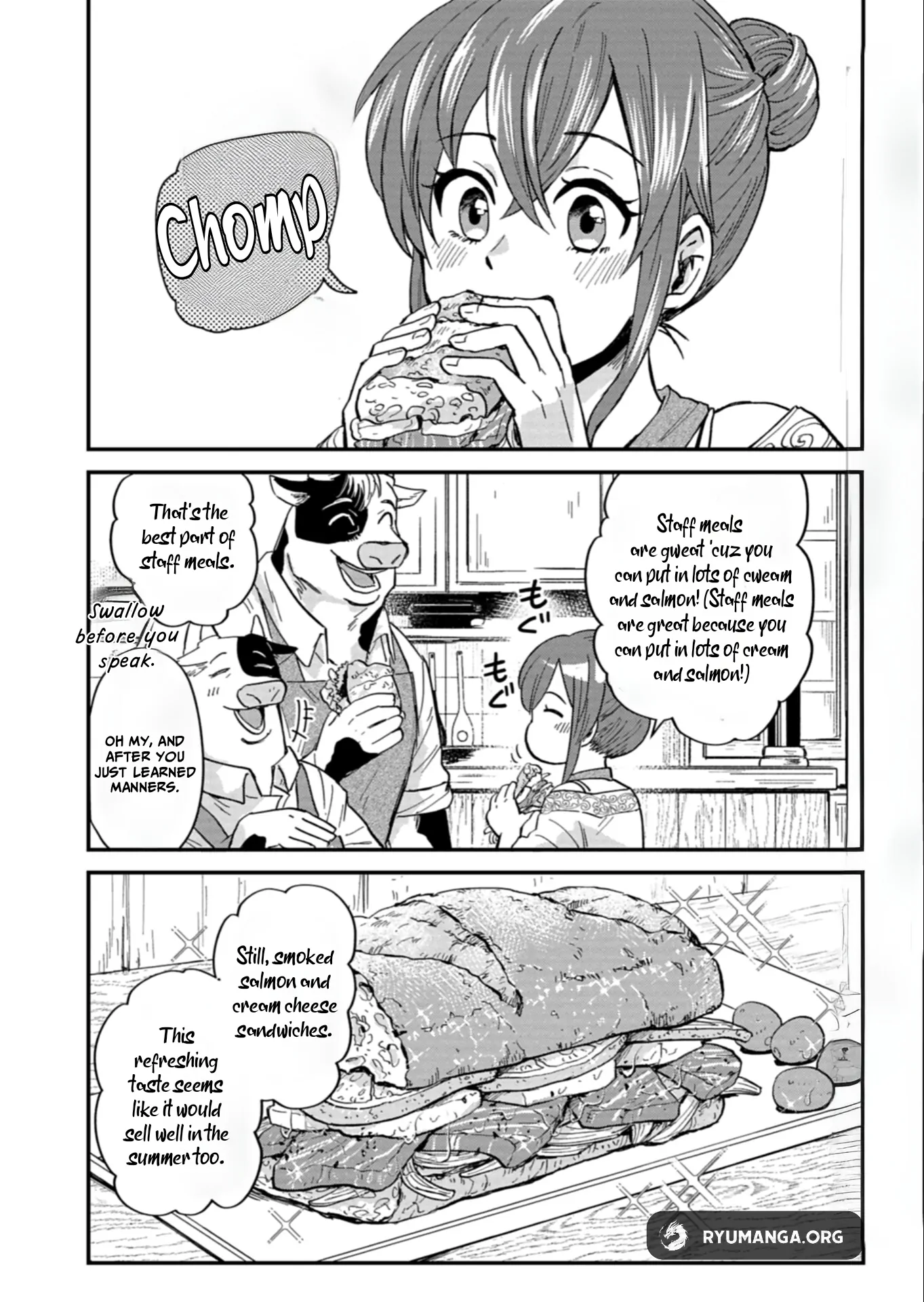 Tenkuu no Isekai Bistro-Ten - Kanban Musume Sorano ga Oishii Shiawase Todokemasu Chapter 9 page 3 - 