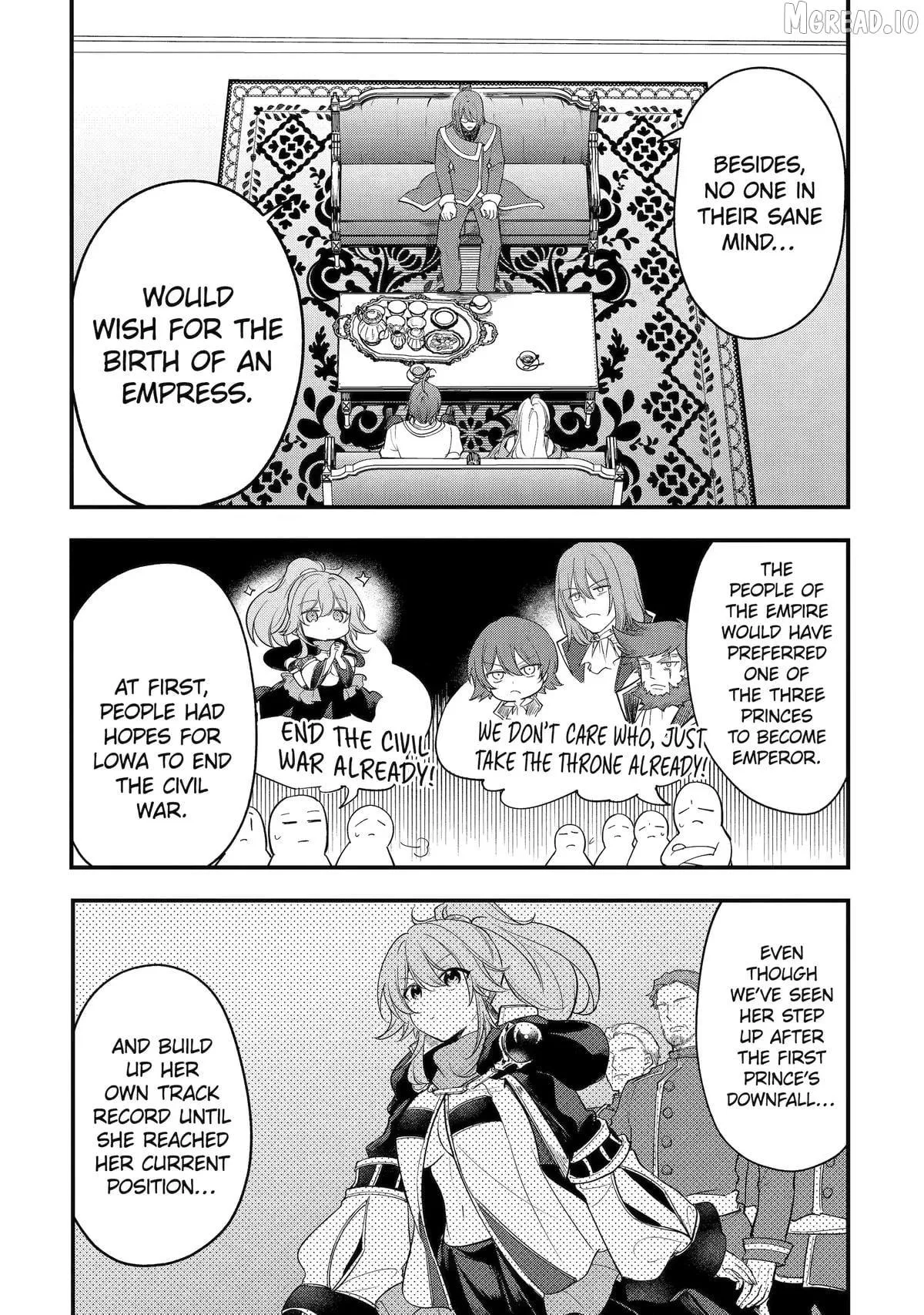 Tensai Ouji no Akaji Kokka Saisei Jutsu – Souda, Baikoku Shiyou Chapter 277 page 1 - 