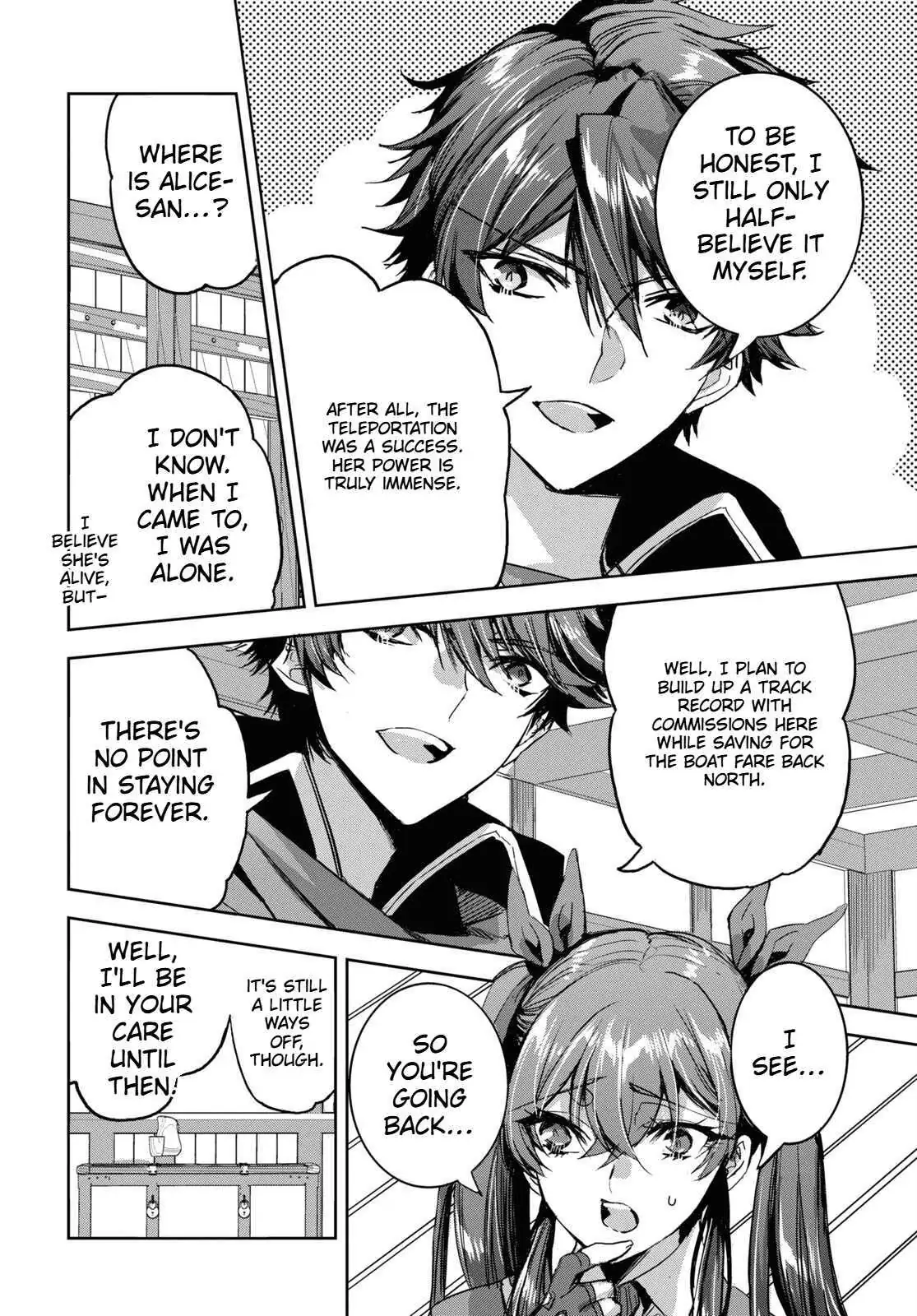 Tensai Saijaku Mamonotsukai ha Kikan Shitai ~Saikyou no Juusha to Hikihanasarete Mishiranu Chi ni Tobasaremashita.~ Chapter 10 page 3 - 