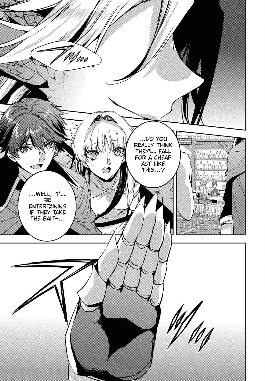 Tensai Saijaku Mamonotsukai ha Kikan Shitai ~Saikyou no Juusha to Hikihanasarete Mishiranu Chi ni Tobasaremashita.~ Chapter 11 page 26 - 