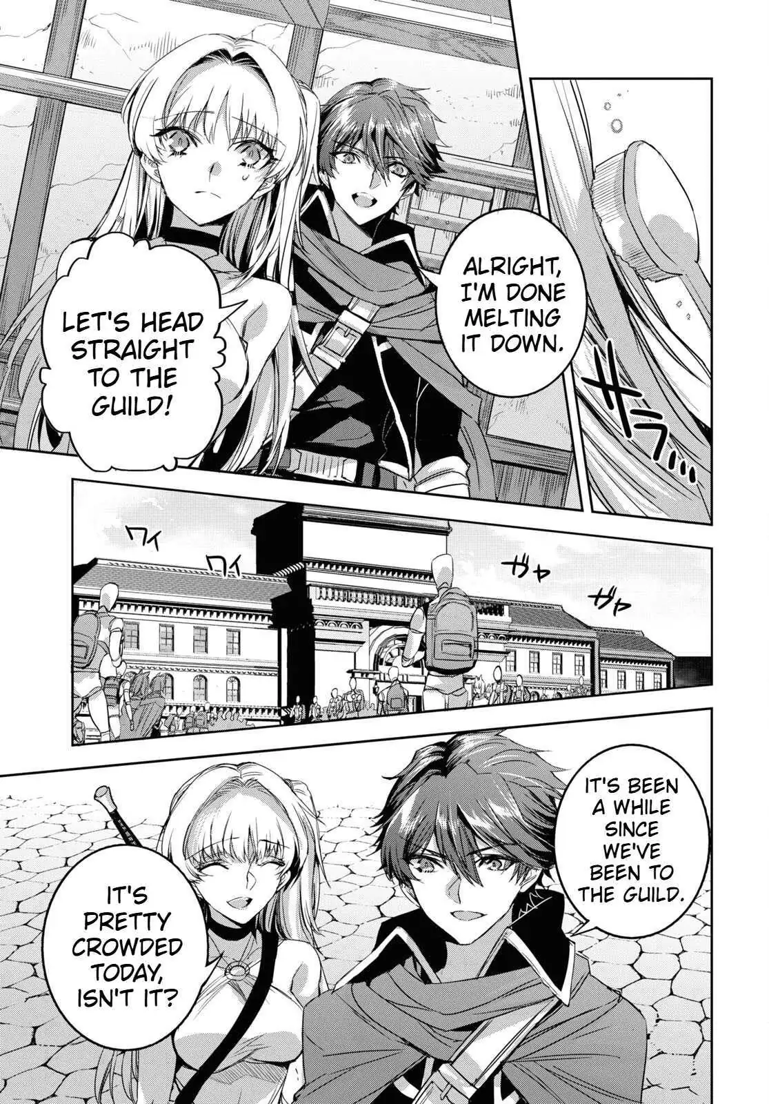 Tensai Saijaku Mamonotsukai ha Kikan Shitai ~Saikyou no Juusha to Hikihanasarete Mishiranu Chi ni Tobasaremashita.~ Chapter 11 page 8 - 