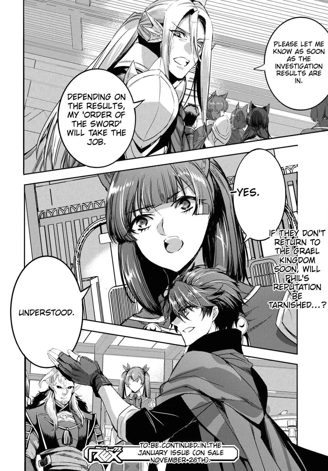 Tensai Saijaku Mamonotsukai ha Kikan Shitai ~Saikyou no Juusha to Hikihanasarete Mishiranu Chi ni Tobasaremashita.~ Chapter 12 page 23 - 