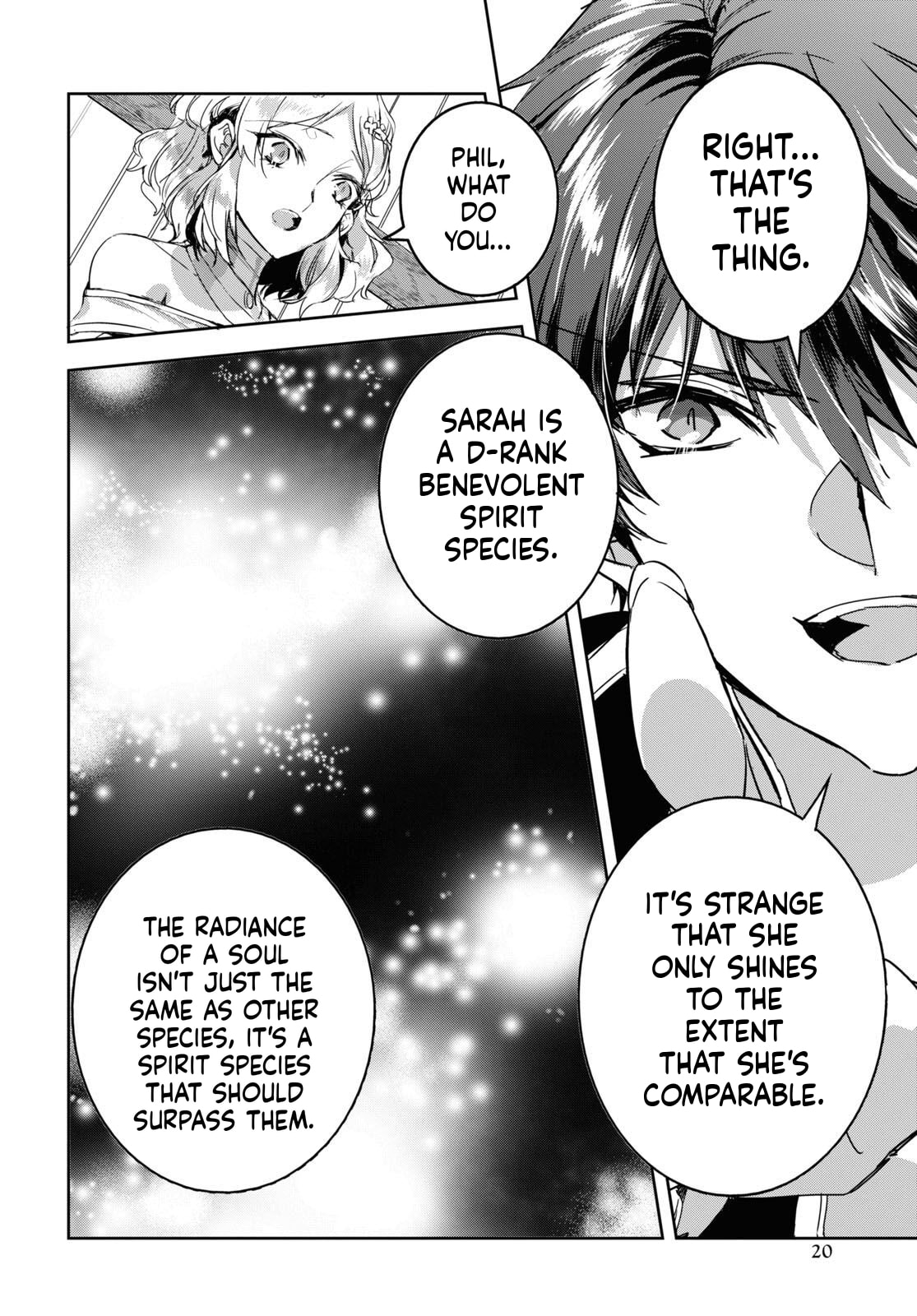 Tensai Saijaku Mamonotsukai ha Kikan Shitai ~Saikyou no Juusha to Hikihanasarete Mishiranu Chi ni Tobasaremashita.~ Chapter 13 page 12 - 