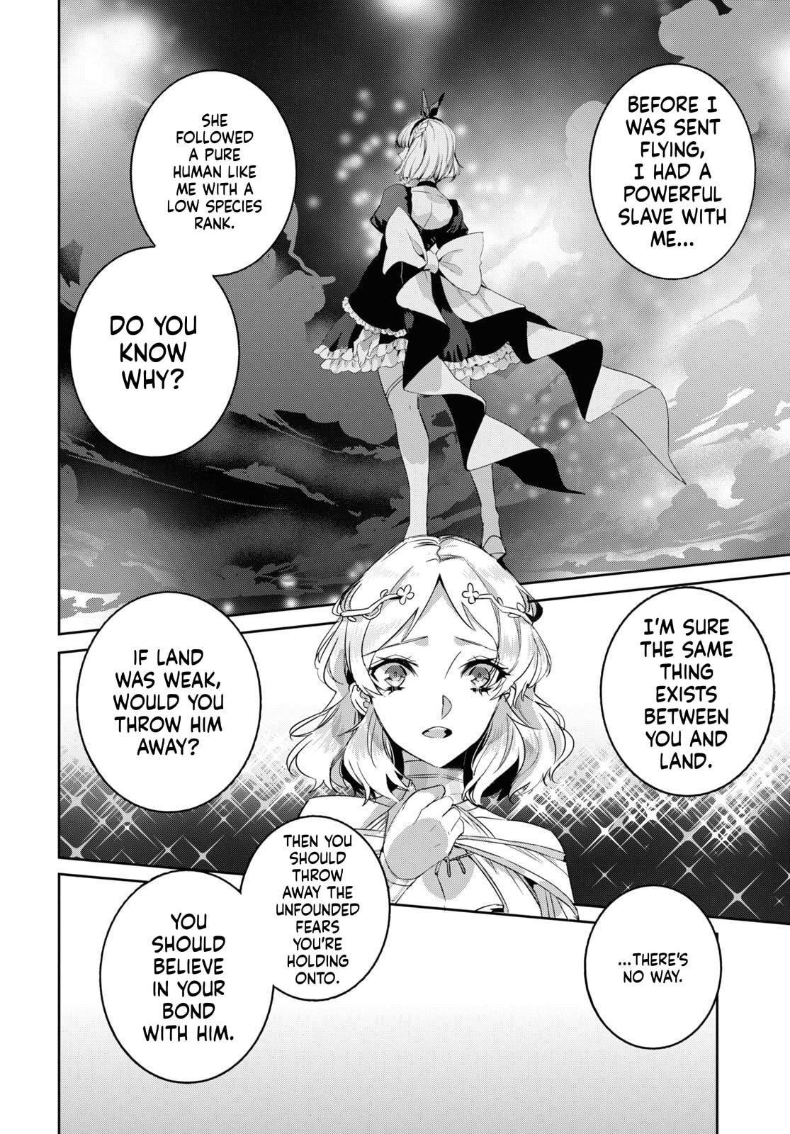 Tensai Saijaku Mamonotsukai ha Kikan Shitai ~Saikyou no Juusha to Hikihanasarete Mishiranu Chi ni Tobasaremashita.~ Chapter 13 page 18 - 