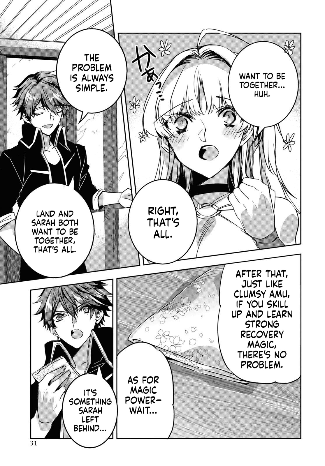 Tensai Saijaku Mamonotsukai ha Kikan Shitai ~Saikyou no Juusha to Hikihanasarete Mishiranu Chi ni Tobasaremashita.~ Chapter 13 page 23 - 