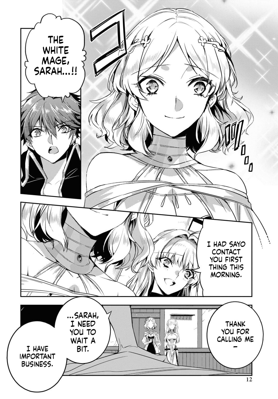 Tensai Saijaku Mamonotsukai ha Kikan Shitai ~Saikyou no Juusha to Hikihanasarete Mishiranu Chi ni Tobasaremashita.~ Chapter 13 page 4 - 