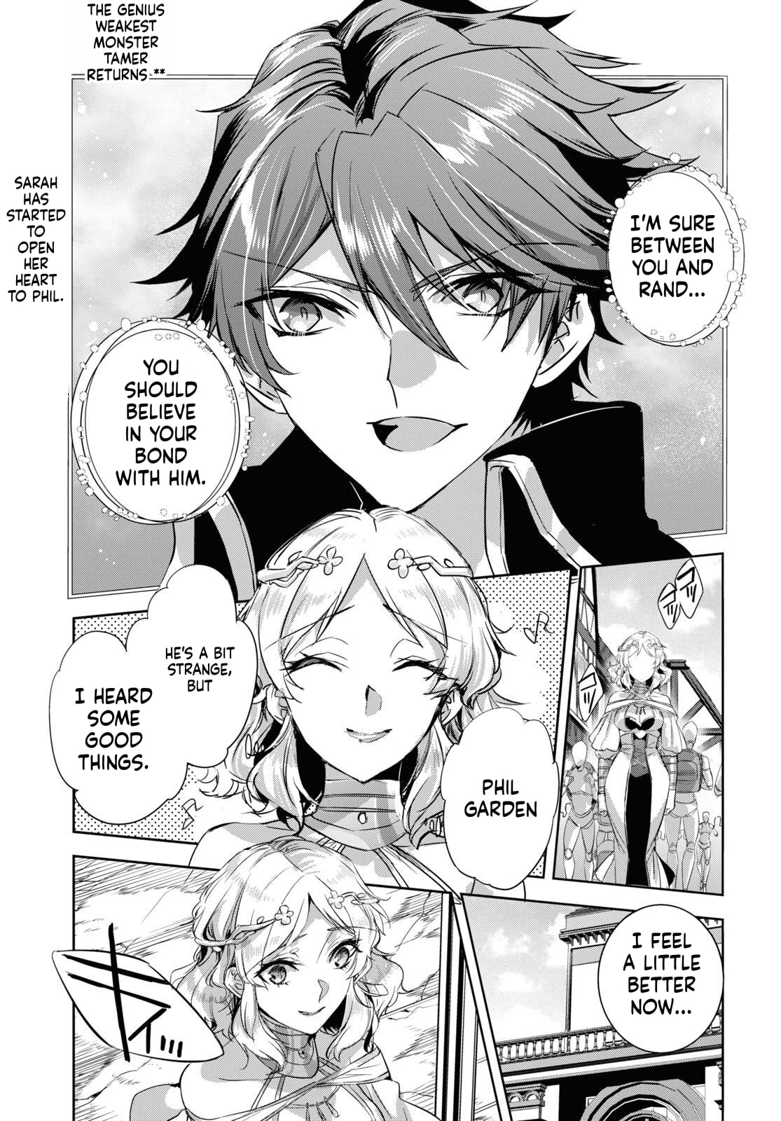 Tensai Saijaku Mamonotsukai ha Kikan Shitai ~Saikyou no Juusha to Hikihanasarete Mishiranu Chi ni Tobasaremashita.~ Chapter 14 page 2 - 