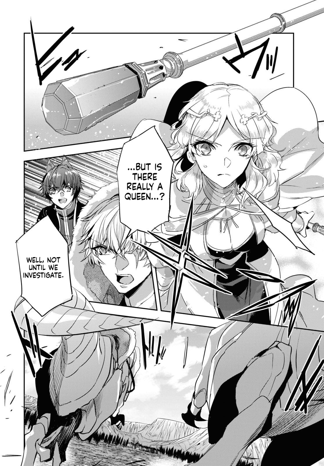 Tensai Saijaku Mamonotsukai ha Kikan Shitai ~Saikyou no Juusha to Hikihanasarete Mishiranu Chi ni Tobasaremashita.~ Chapter 14 page 12 - 