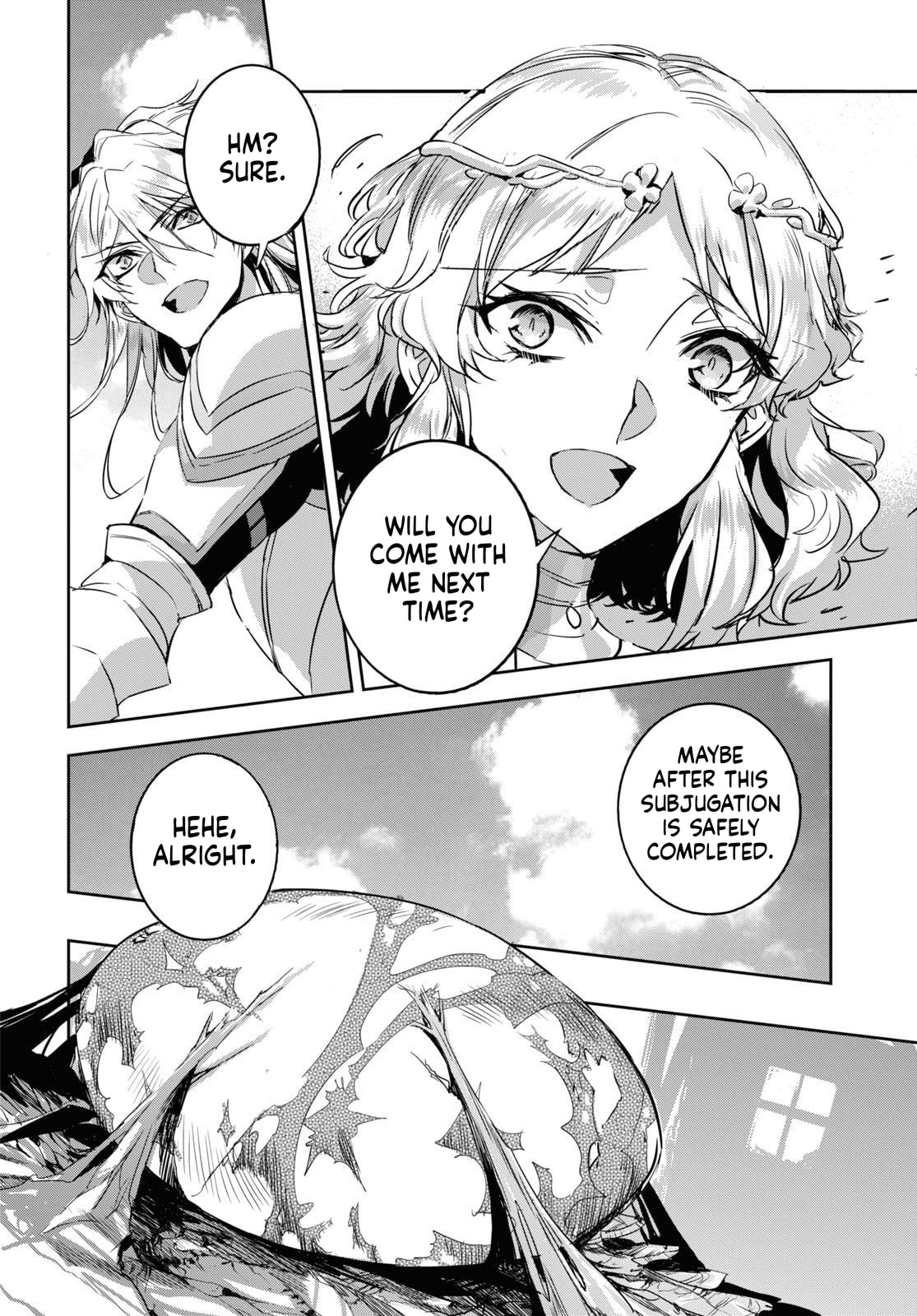 Tensai Saijaku Mamonotsukai ha Kikan Shitai ~Saikyou no Juusha to Hikihanasarete Mishiranu Chi ni Tobasaremashita.~ Chapter 14 page 14 - 
