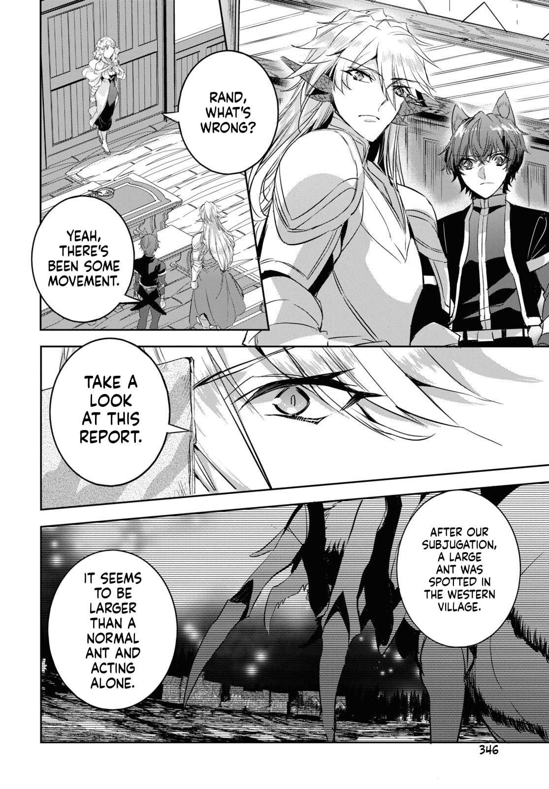 Tensai Saijaku Mamonotsukai ha Kikan Shitai ~Saikyou no Juusha to Hikihanasarete Mishiranu Chi ni Tobasaremashita.~ Chapter 14 page 3 - 