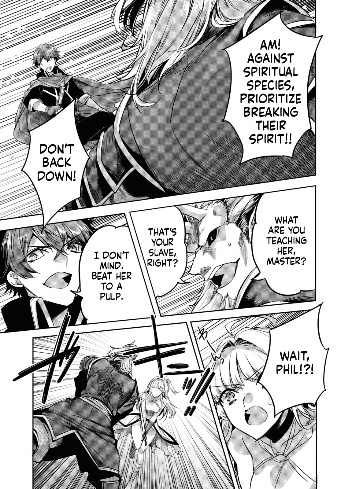 Tensai Saijaku Mamonotsukai ha Kikan Shitai ~Saikyou no Juusha to Hikihanasarete Mishiranu Chi ni Tobasaremashita.~ Chapter 16 page 11 - 