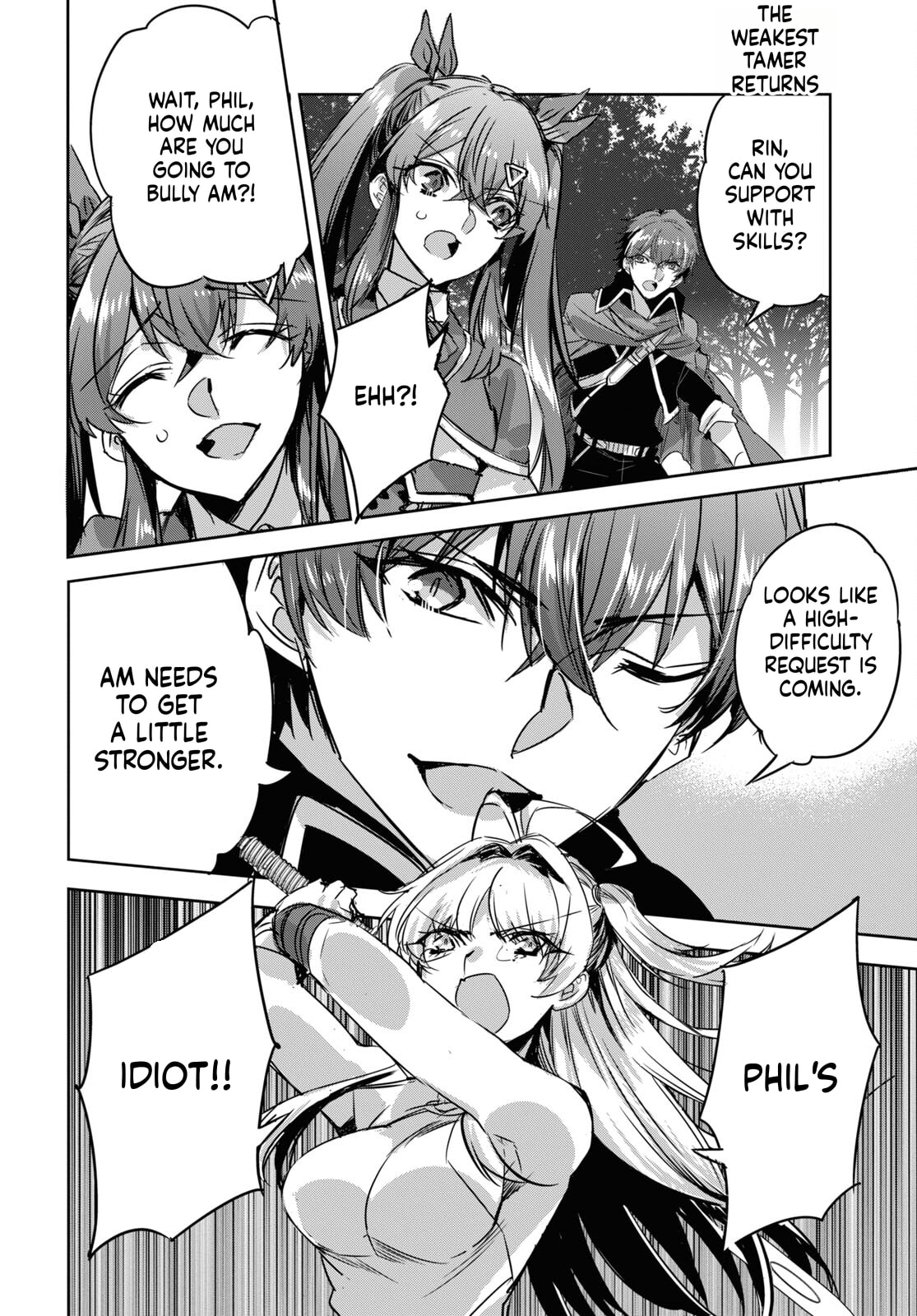 Tensai Saijaku Mamonotsukai ha Kikan Shitai ~Saikyou no Juusha to Hikihanasarete Mishiranu Chi ni Tobasaremashita.~ Chapter 16 page 12 - 