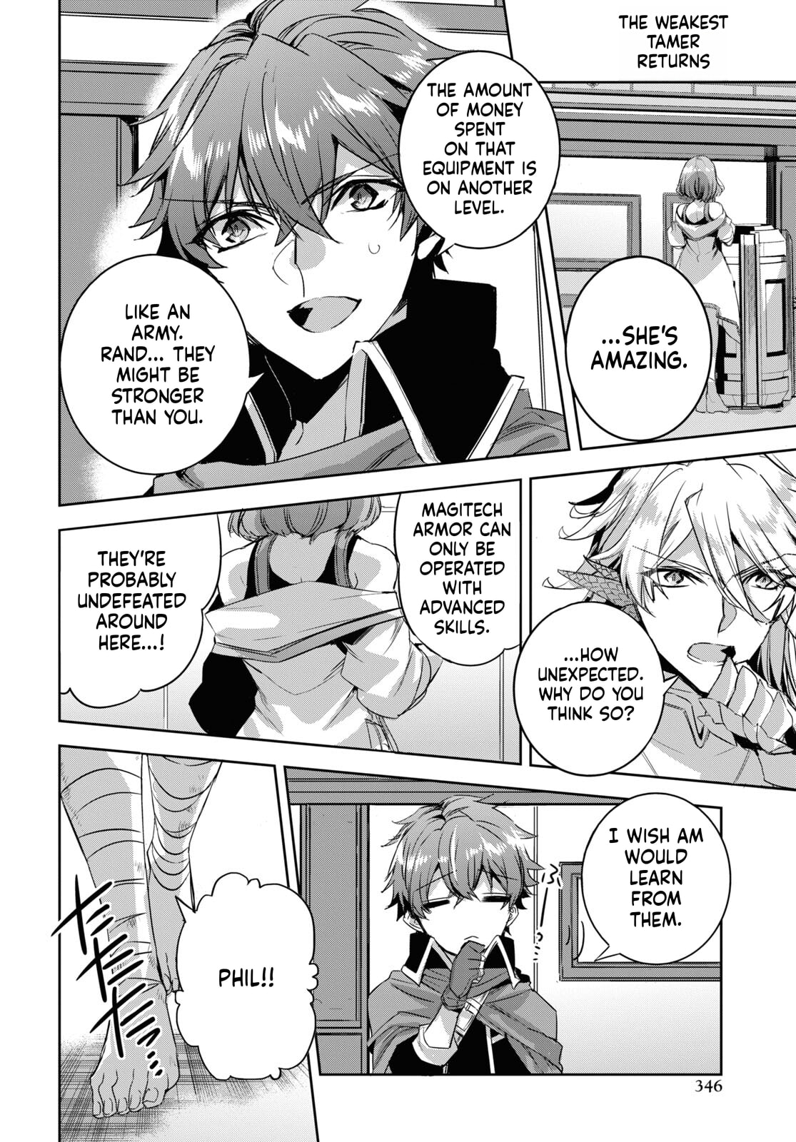 Tensai Saijaku Mamonotsukai ha Kikan Shitai ~Saikyou no Juusha to Hikihanasarete Mishiranu Chi ni Tobasaremashita.~ Chapter 16 page 8 - 