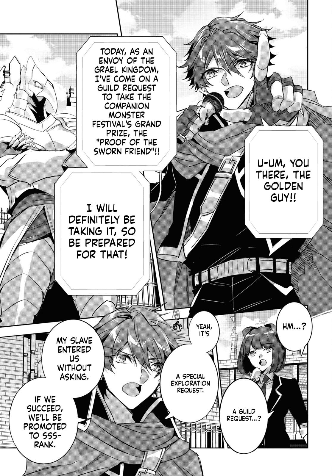 Tensai Saijaku Mamonotsukai ha Kikan Shitai ~Saikyou no Juusha to Hikihanasarete Mishiranu Chi ni Tobasaremashita.~ Chapter 17 page 21 - 