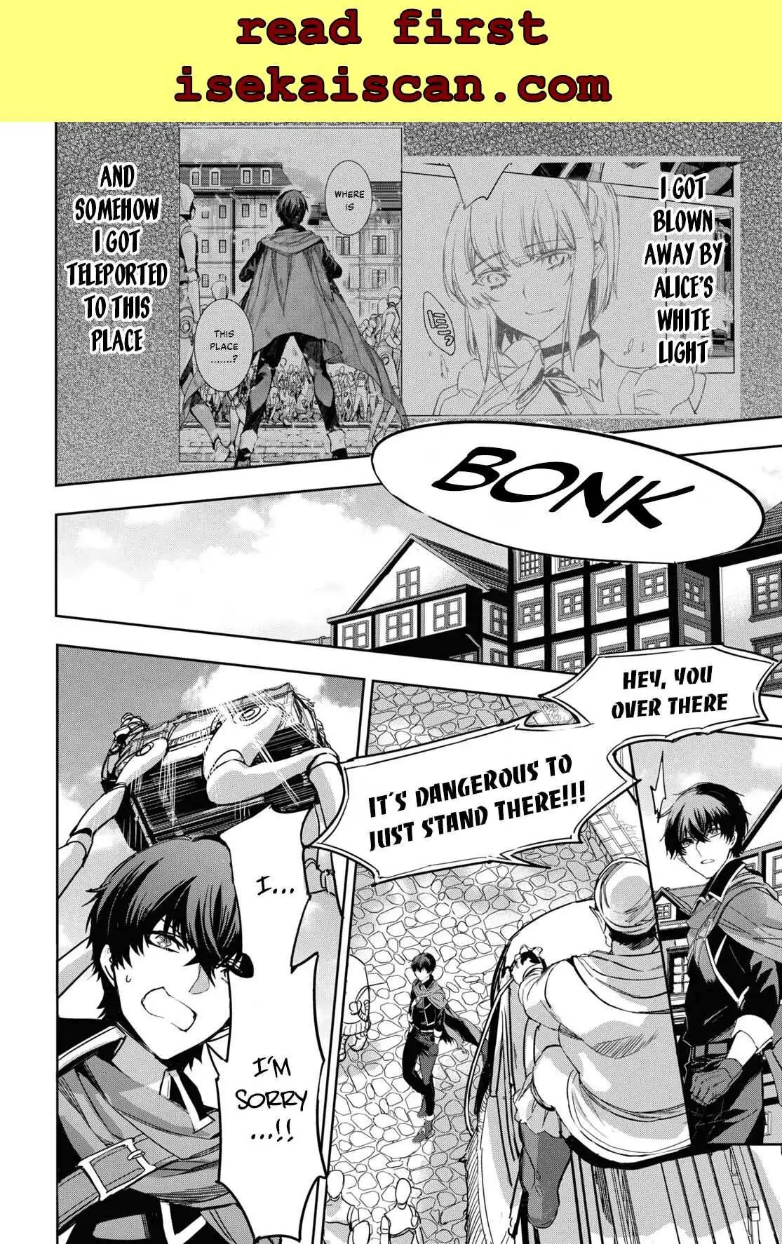 Tensai Saijaku Mamonotsukai ha Kikan Shitai ~Saikyou no Juusha to Hikihanasarete Mishiranu Chi ni Tobasaremashita.~ Chapter 2 page 2 - 