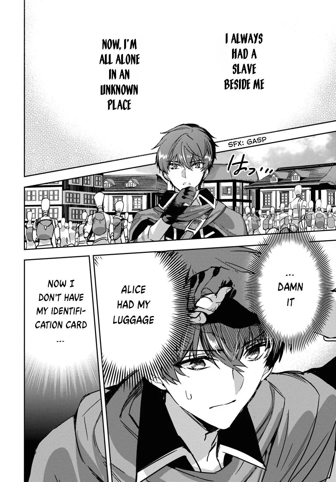 Tensai Saijaku Mamonotsukai ha Kikan Shitai ~Saikyou no Juusha to Hikihanasarete Mishiranu Chi ni Tobasaremashita.~ Chapter 2 page 4 - 