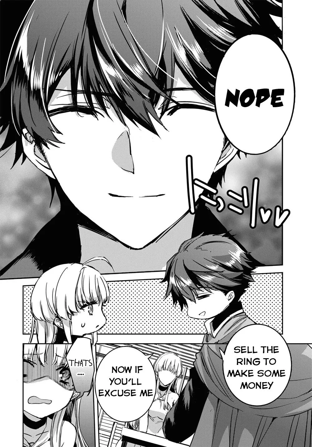 Tensai Saijaku Mamonotsukai ha Kikan Shitai ~Saikyou no Juusha to Hikihanasarete Mishiranu Chi ni Tobasaremashita.~ Chapter 3 page 14 - 